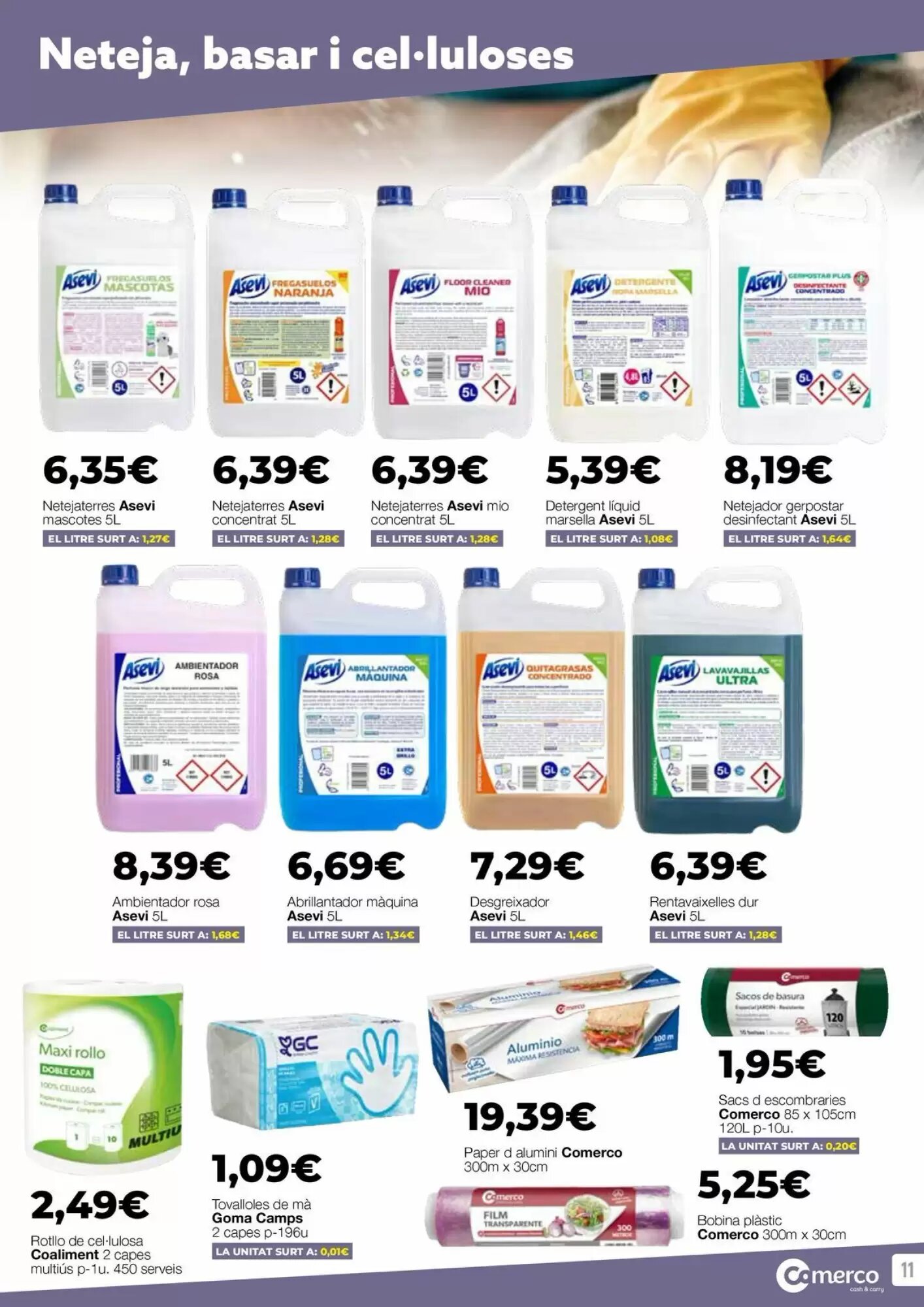 Folleto promocional de Comerco Cash & Carry válido desde el 09/06/2026 - Página 11.