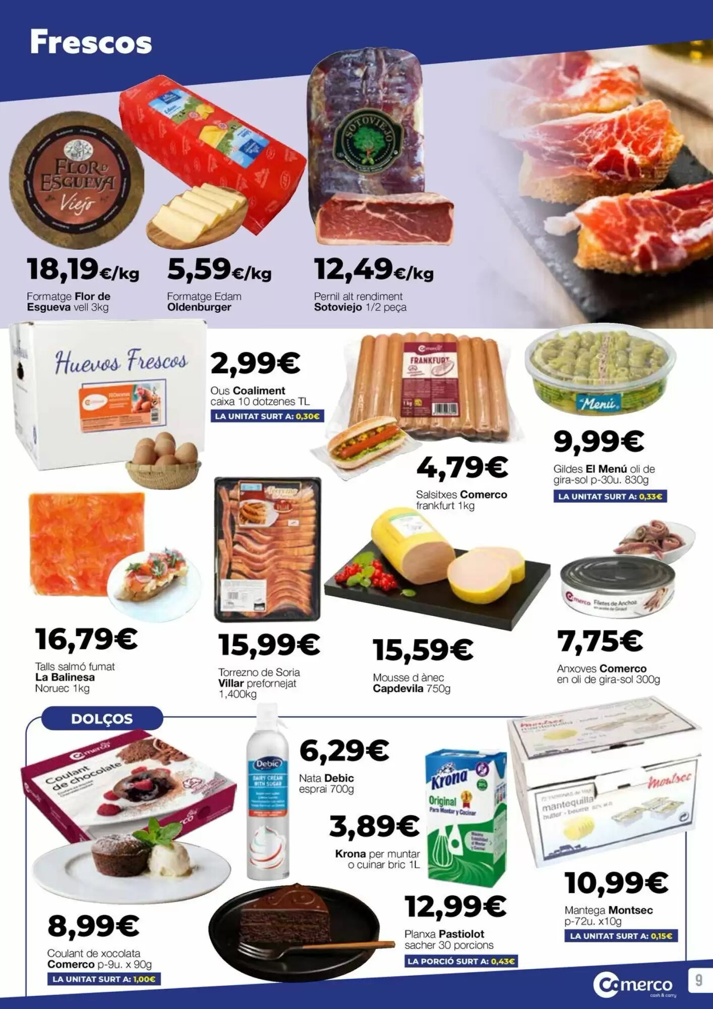 Folleto promocional de Comerco Cash & Carry válido desde el 09/06/2026 - Página 9.