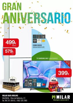 Folleto promocional de Milar válido desde el 09/06/2026