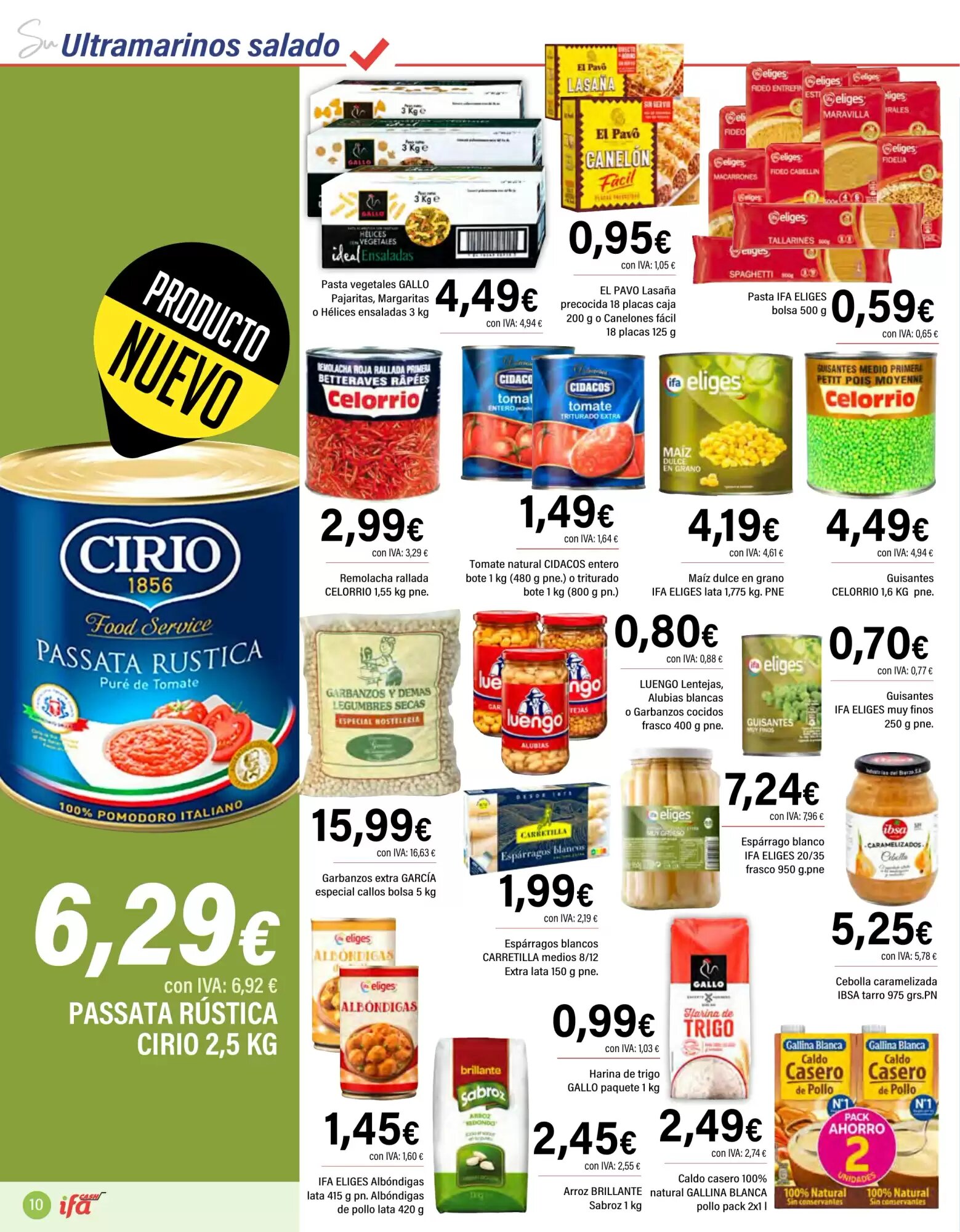 Folleto promocional de Cash Ifa válido desde el 10/06/2026 - Página 10.