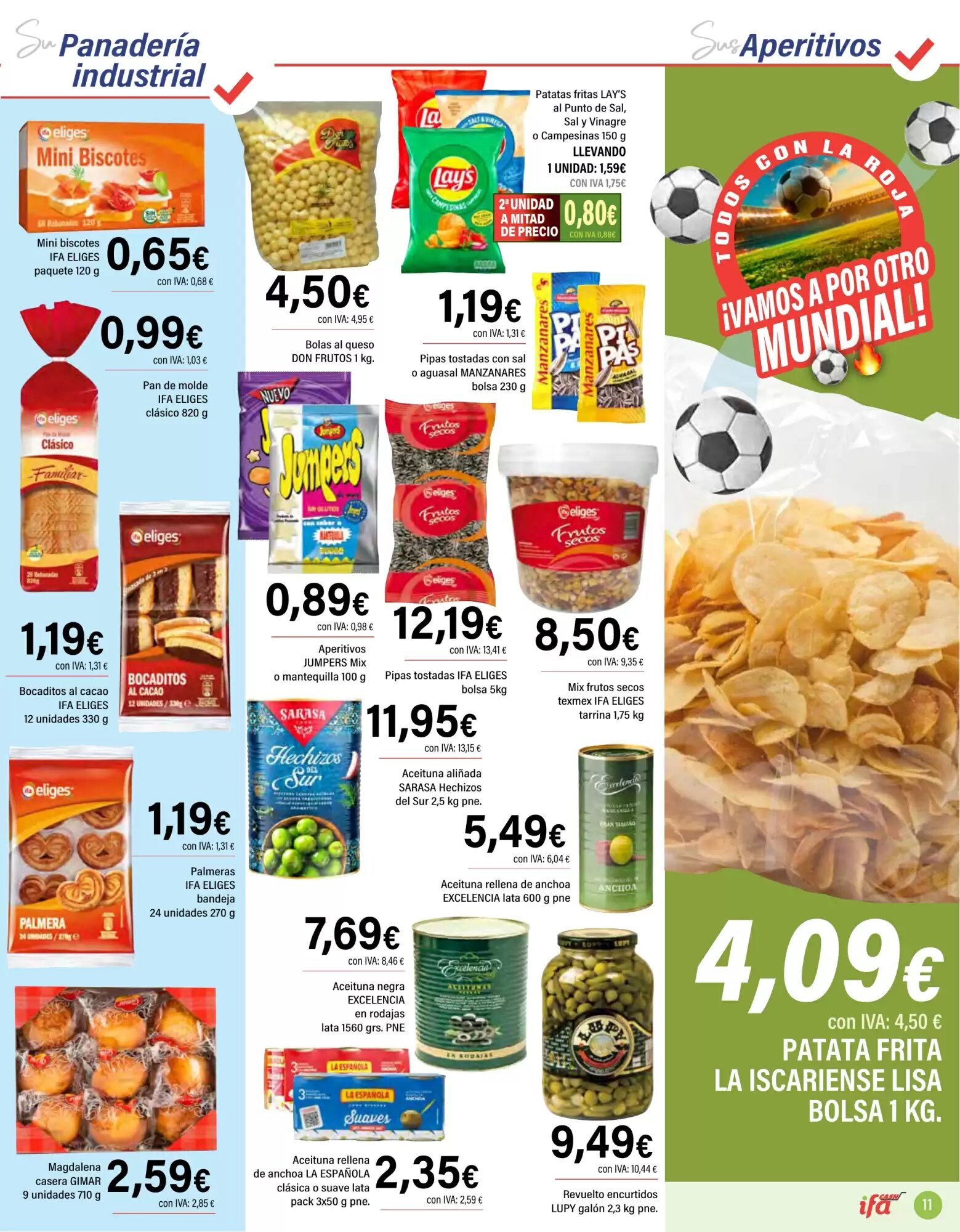 Folleto promocional de Cash Ifa válido desde el 10/06/2026 - Página 11.