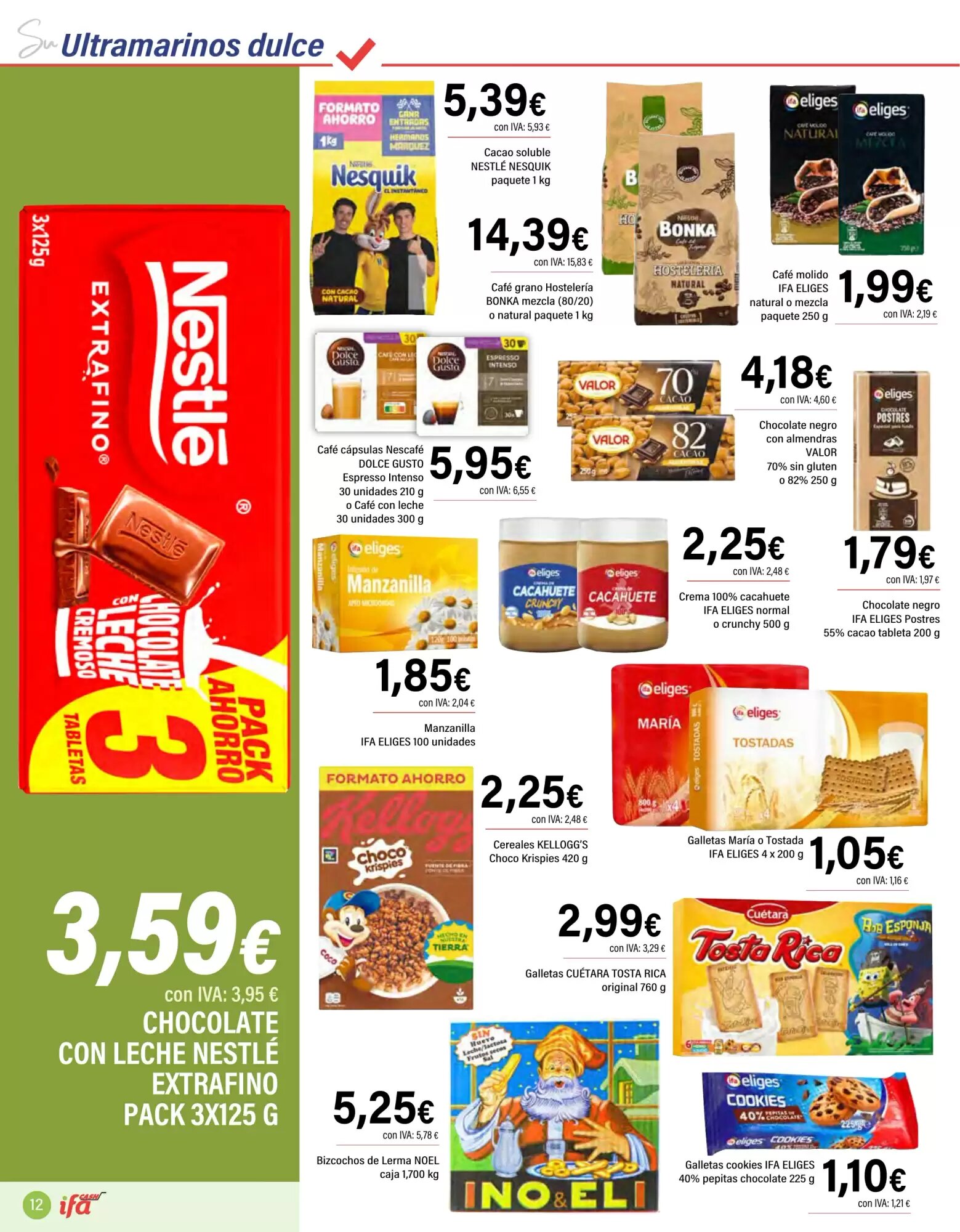 Folleto promocional de Cash Ifa válido desde el 10/06/2026 - Página 12.