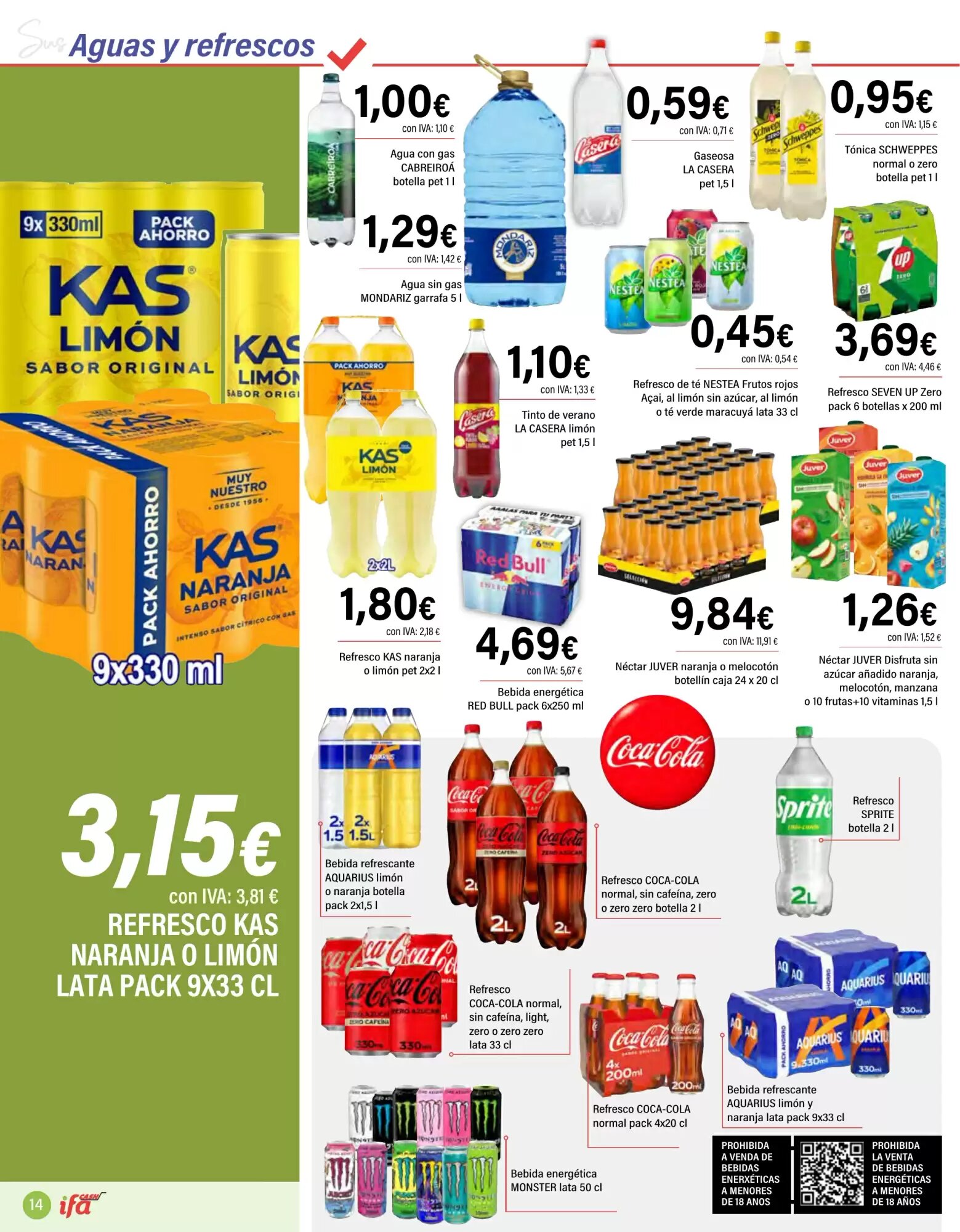 Folleto promocional de Cash Ifa válido desde el 10/06/2026 - Página 14.