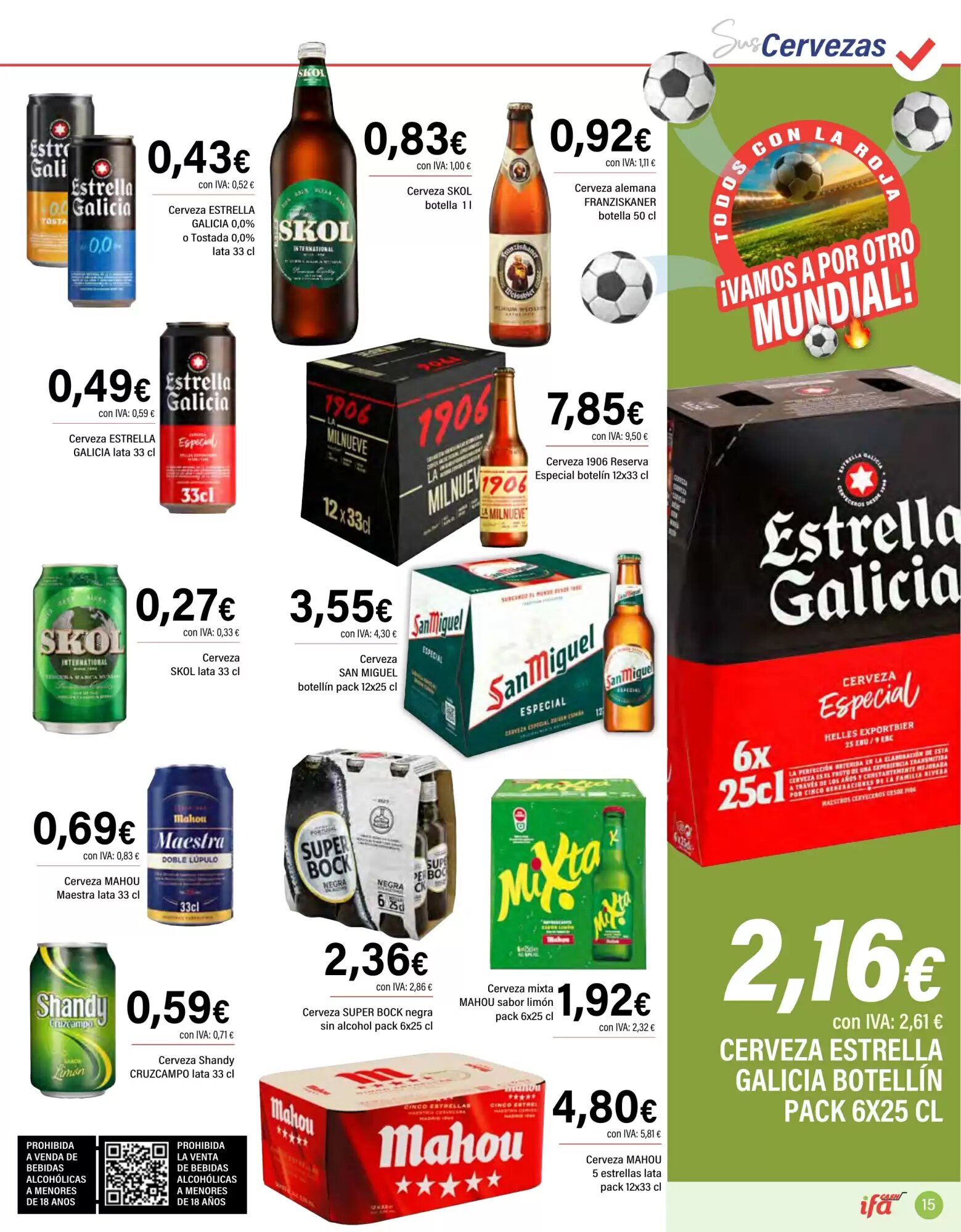 Folleto promocional de Cash Ifa válido desde el 10/06/2026 - Página 15.
