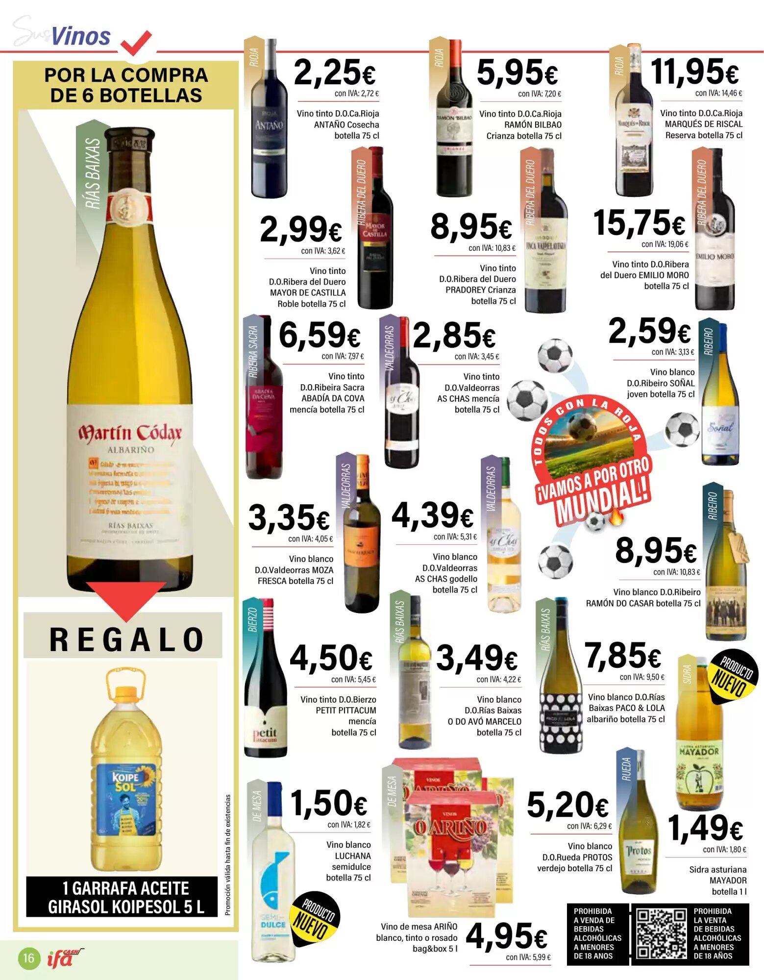 Folleto promocional de Cash Ifa válido desde el 10/06/2026 - Página 16.