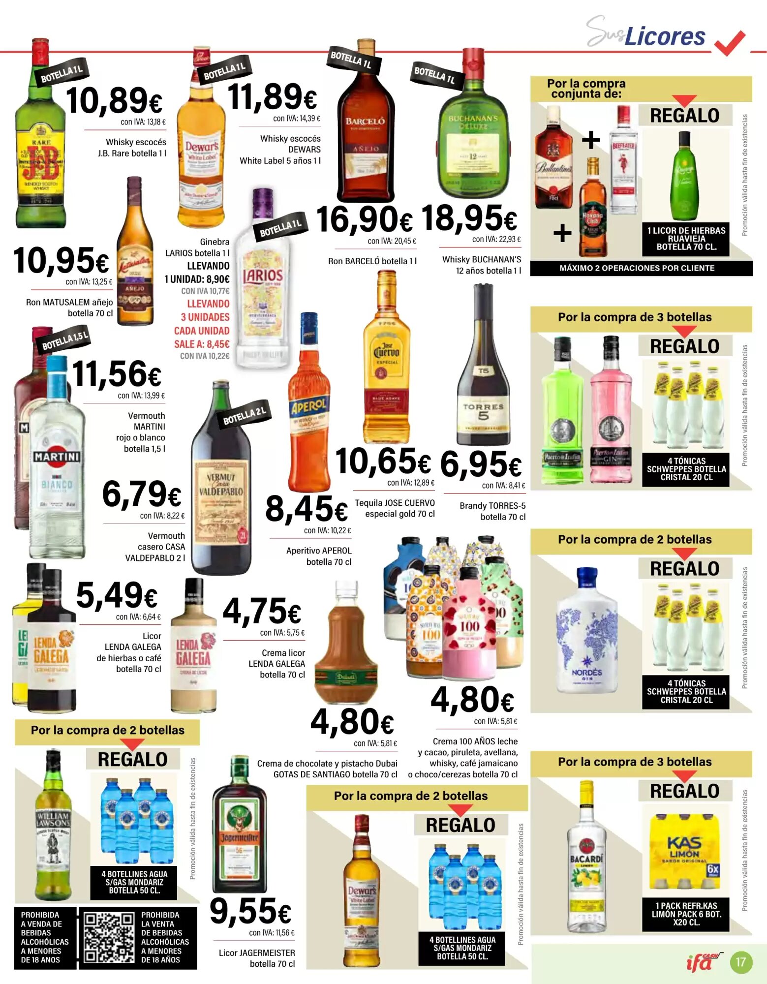 Folleto promocional de Cash Ifa válido desde el 10/06/2026 - Página 17.