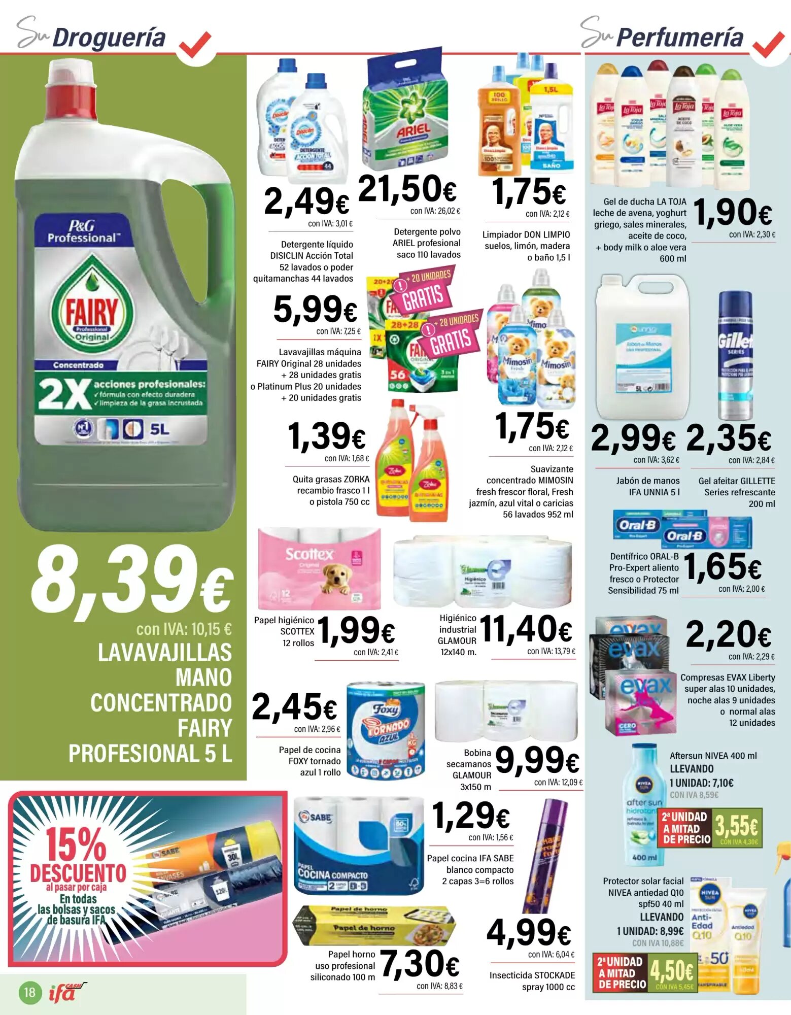 Folleto promocional de Cash Ifa válido desde el 10/06/2026 - Página 18.