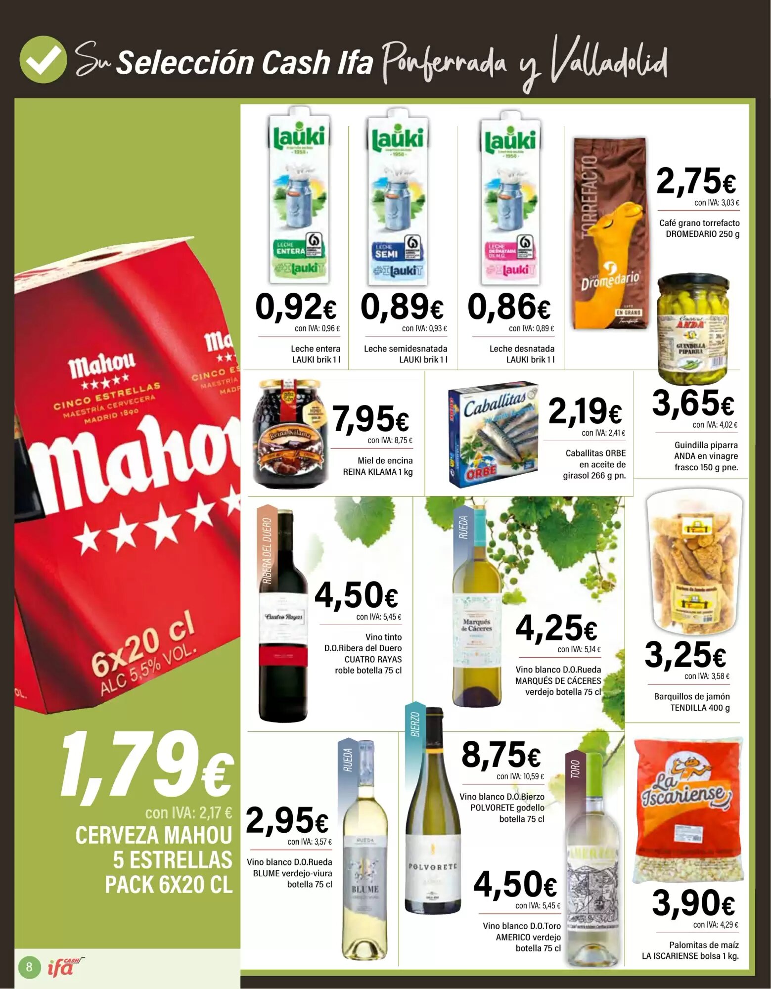 Folleto promocional de Cash Ifa válido desde el 10/06/2026 - Página 8.