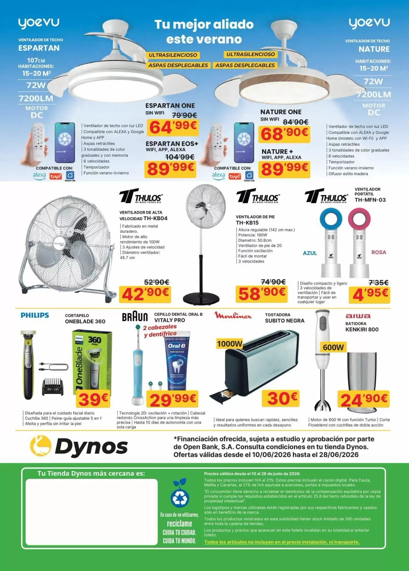 Folleto promocional de Dynos Informática válido desde el 10/06/2026 - Página 8.