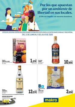 Folleto promocional de Makro válido desde el 11/06/2026