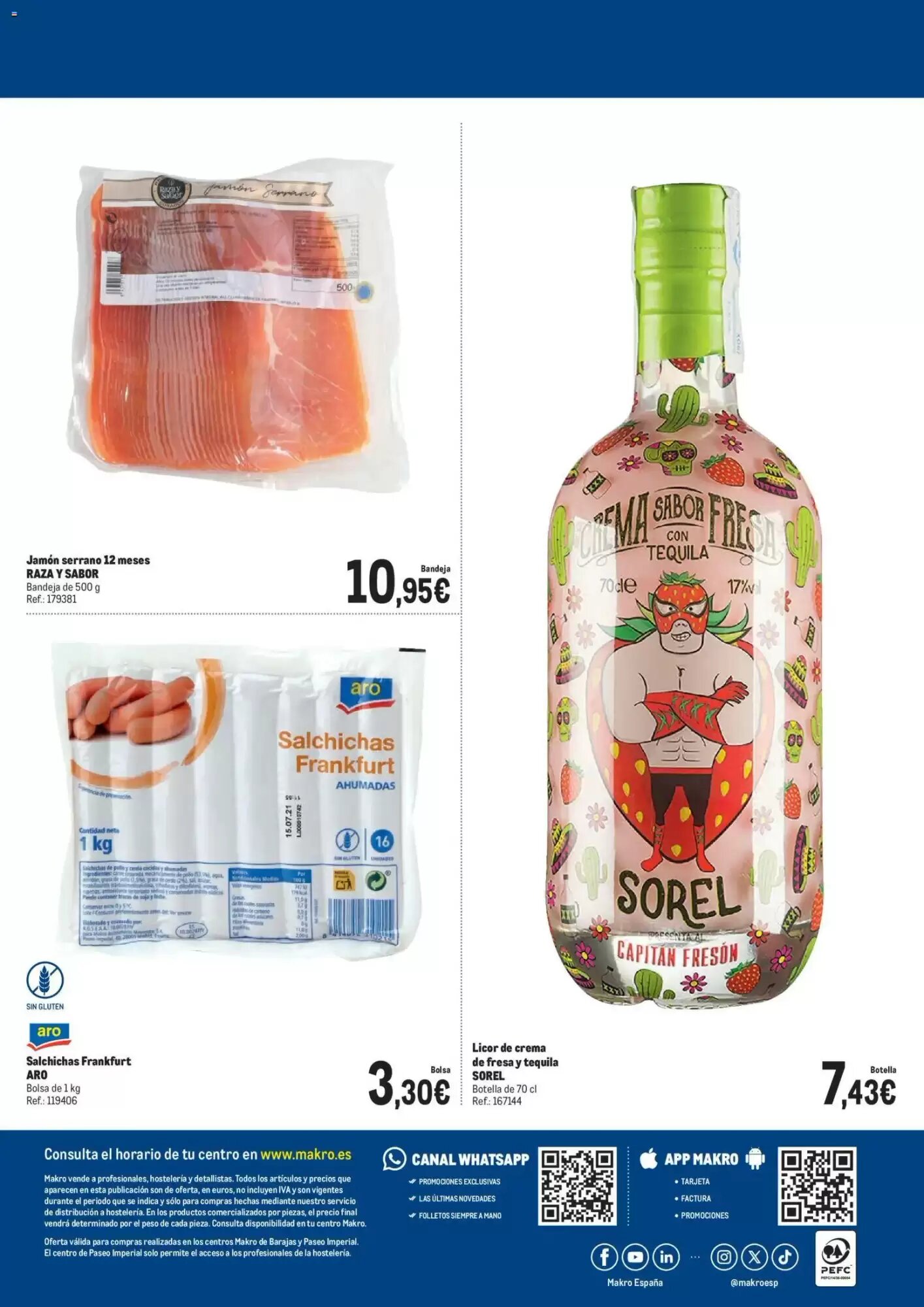 Folleto promocional de Makro válido desde el 11/06/2026 - Página 4.