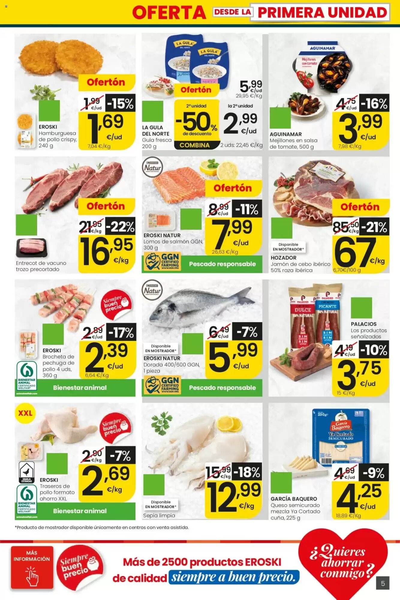 Folleto promocional de Eroski válido desde el 11/06/2026 - Página 5.
