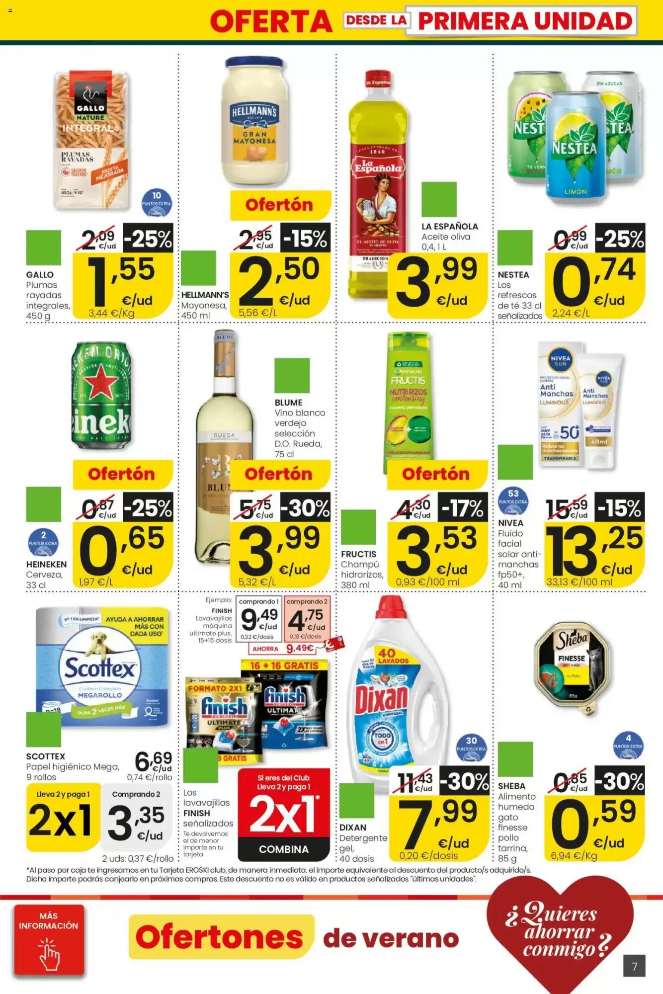 Folleto promocional de Eroski válido desde el 11/06/2026 - Página 7.
