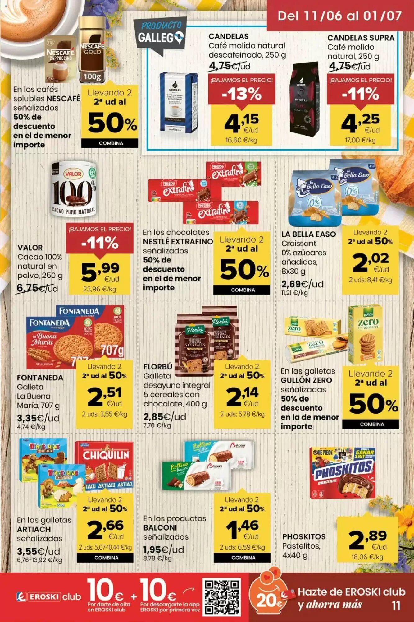 Folleto promocional de Autoservicios Familia válido desde el 11/06/2026 - Página 11.