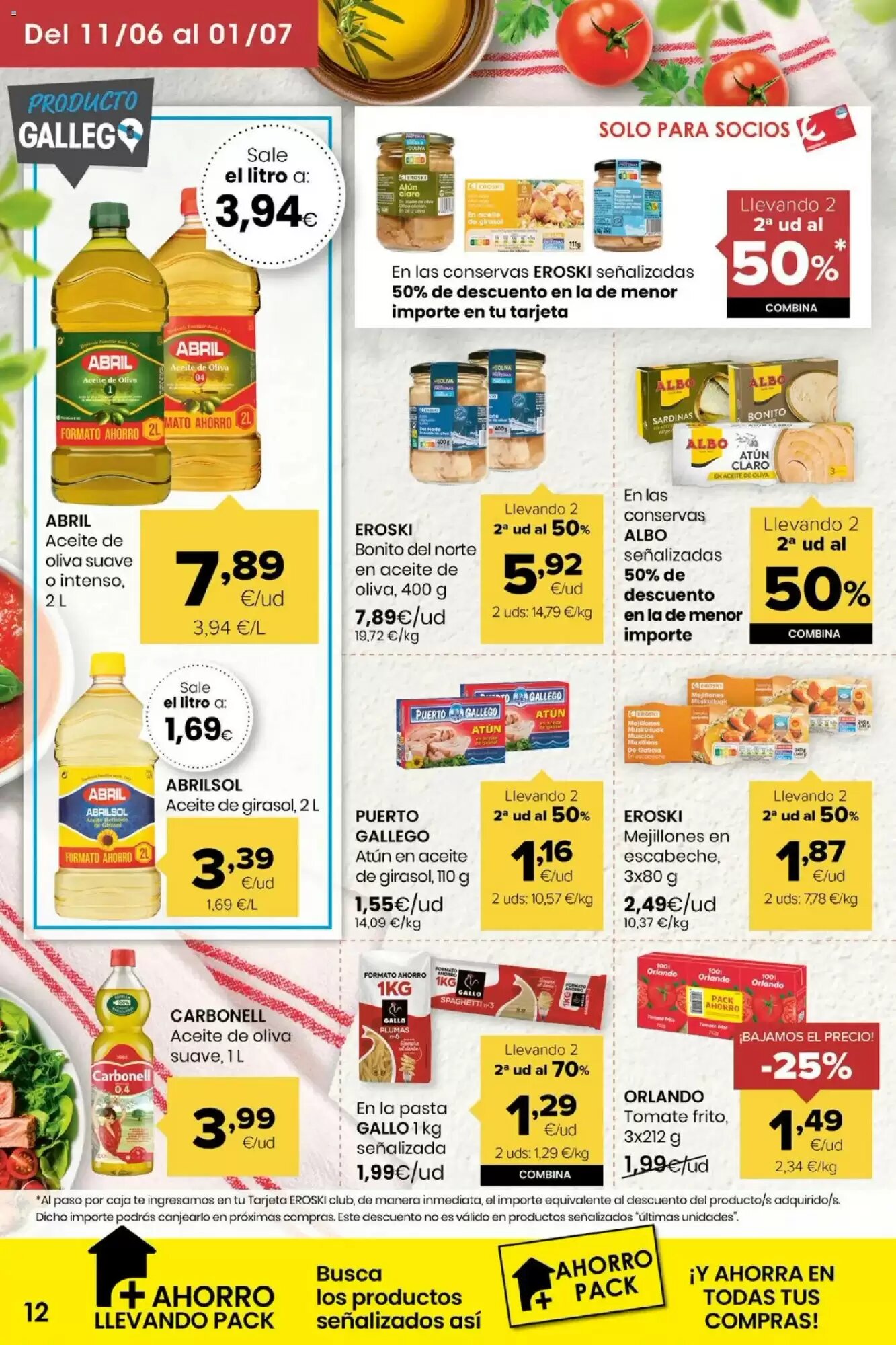 Folleto promocional de Autoservicios Familia válido desde el 11/06/2026 - Página 12.