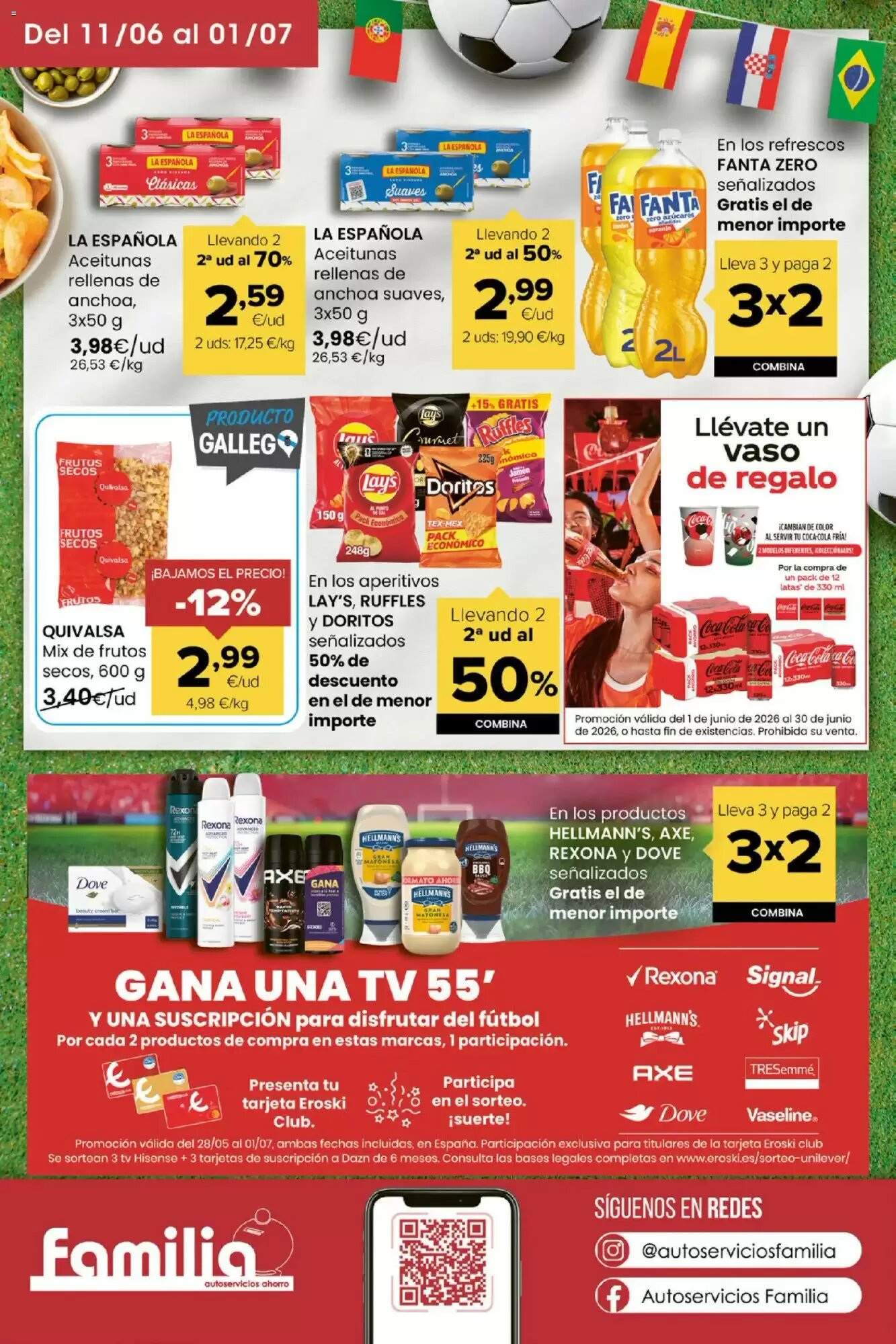 Folleto promocional de Autoservicios Familia válido desde el 11/06/2026 - Página 16.