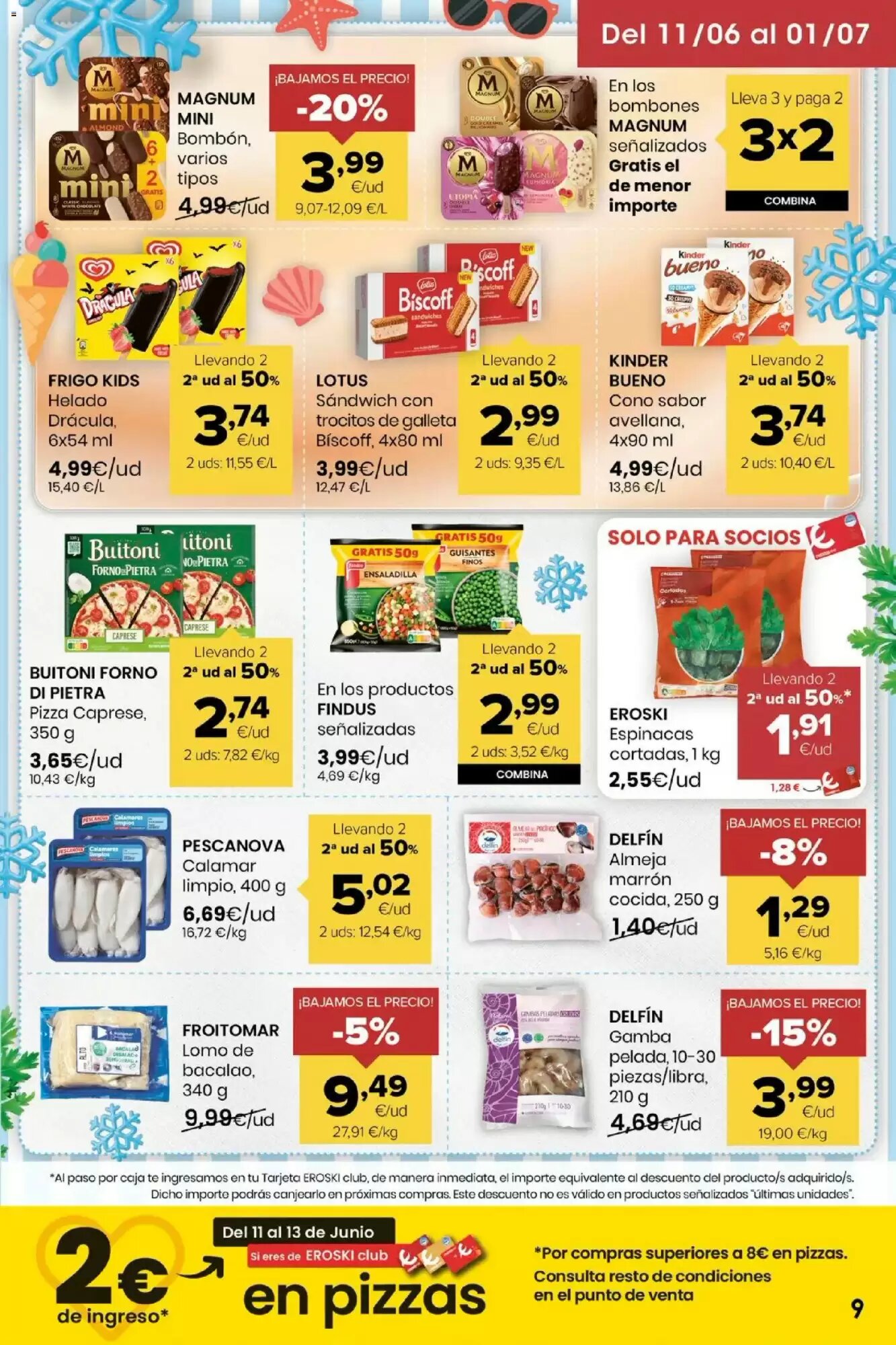 Folleto promocional de Autoservicios Familia válido desde el 11/06/2026 - Página 9.