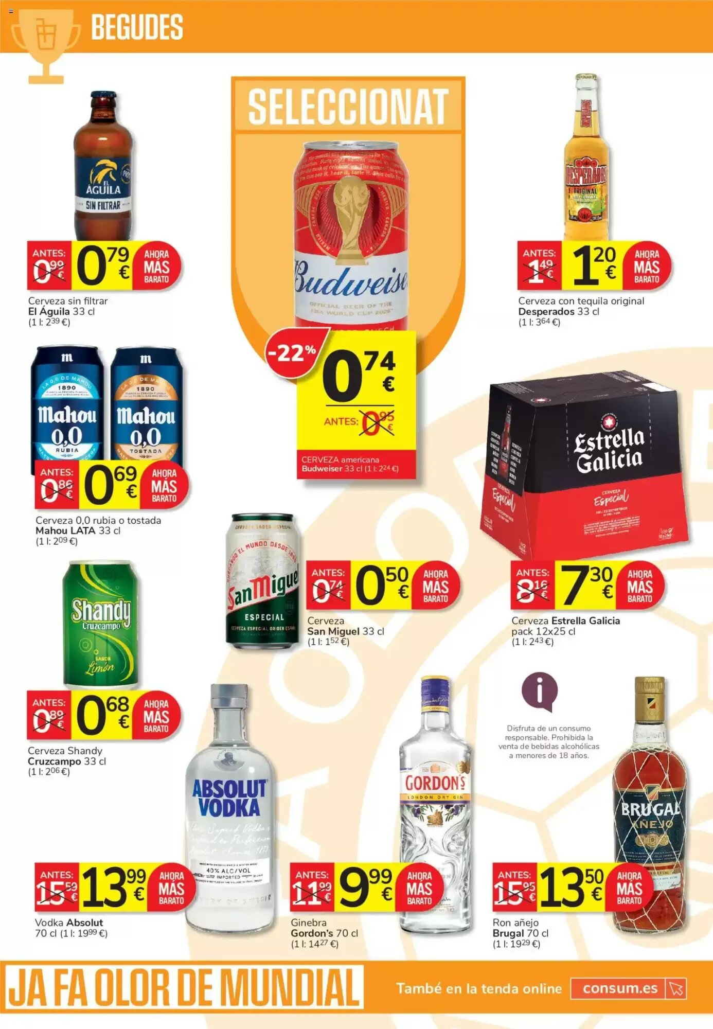 Folleto promocional de Consum válido desde el 11/06/2026 - Página 8.