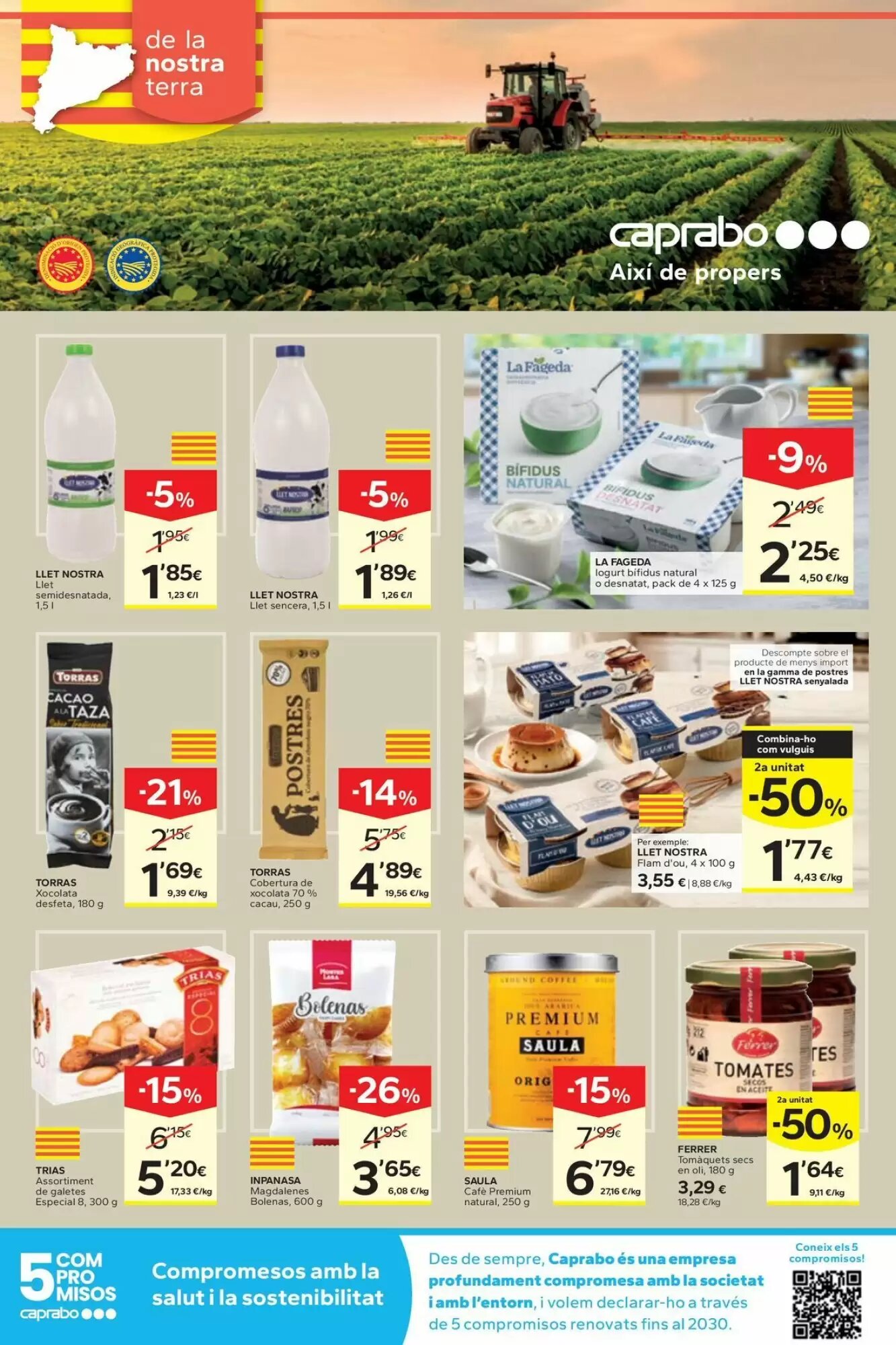 Folleto promocional de Caprabo válido desde el 11/06/2026 - Página 16.