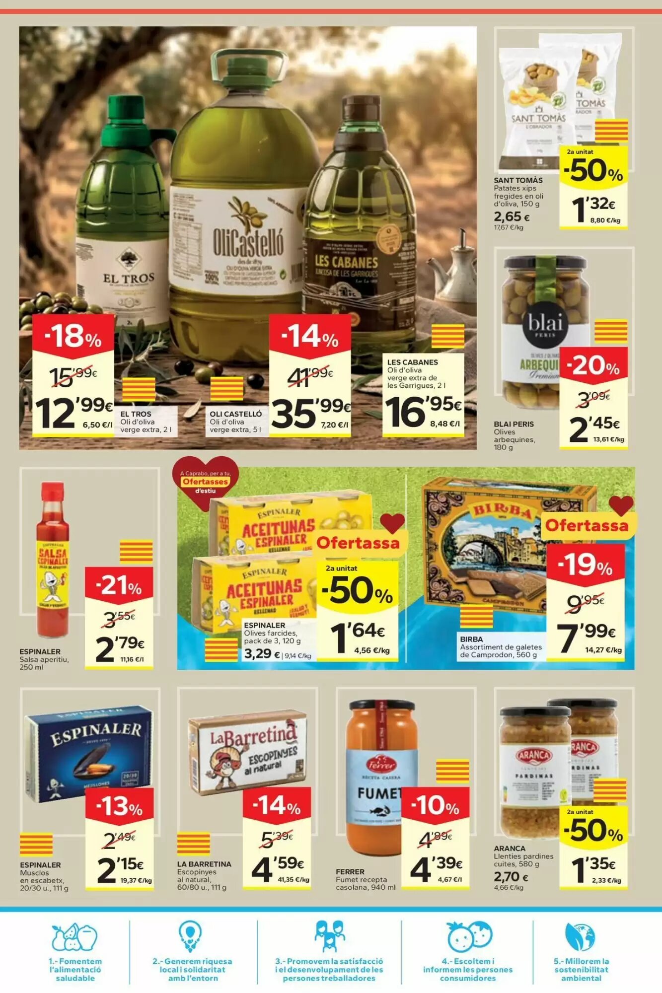 Folleto promocional de Caprabo válido desde el 11/06/2026 - Página 17.