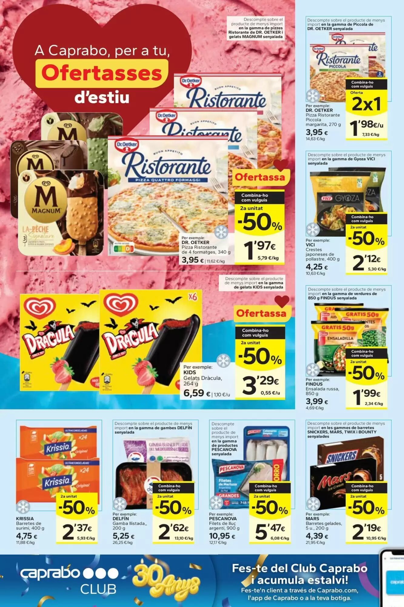 Folleto promocional de Caprabo válido desde el 11/06/2026 - Página 18.