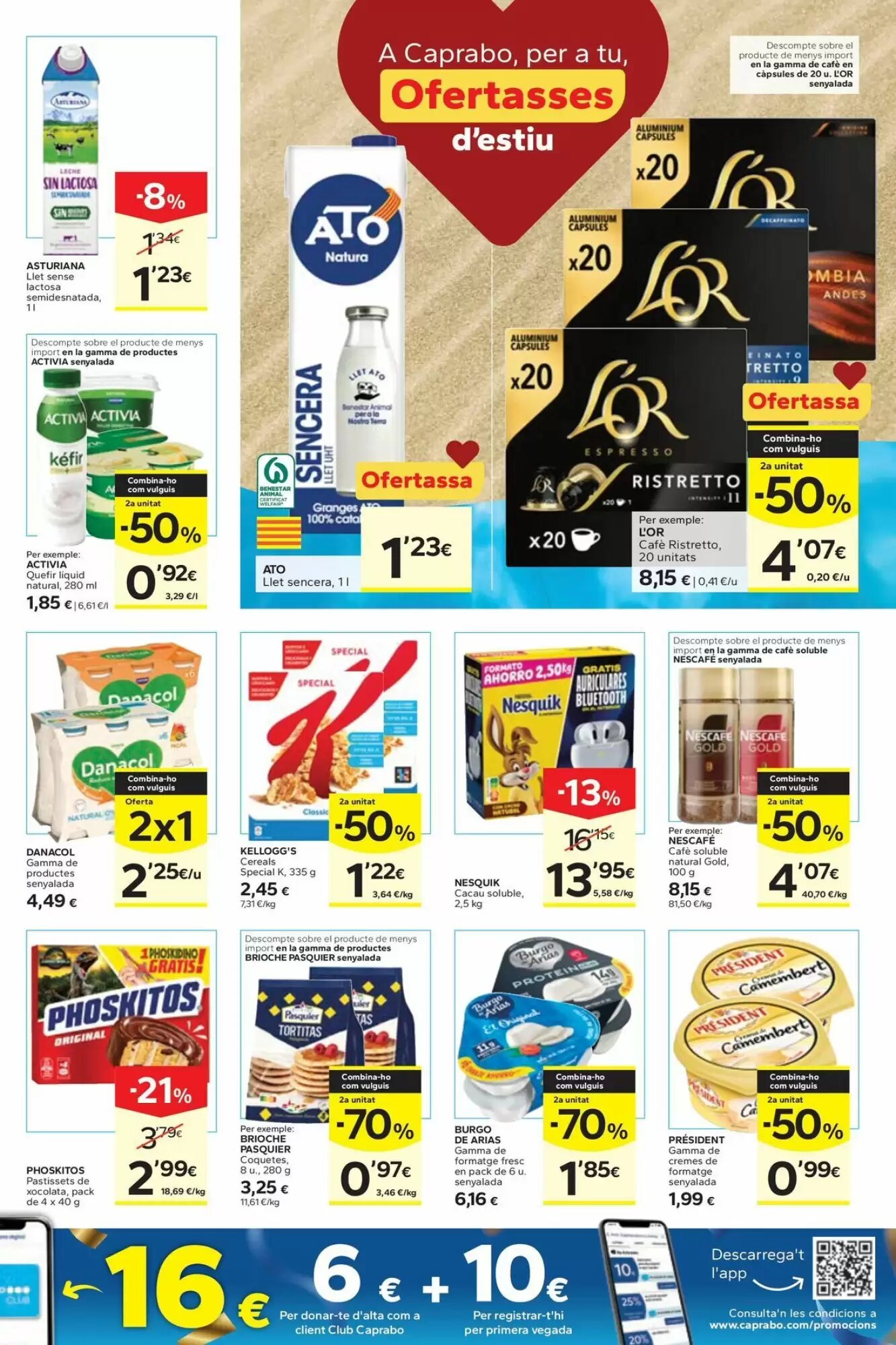 Folleto promocional de Caprabo válido desde el 11/06/2026 - Página 19.