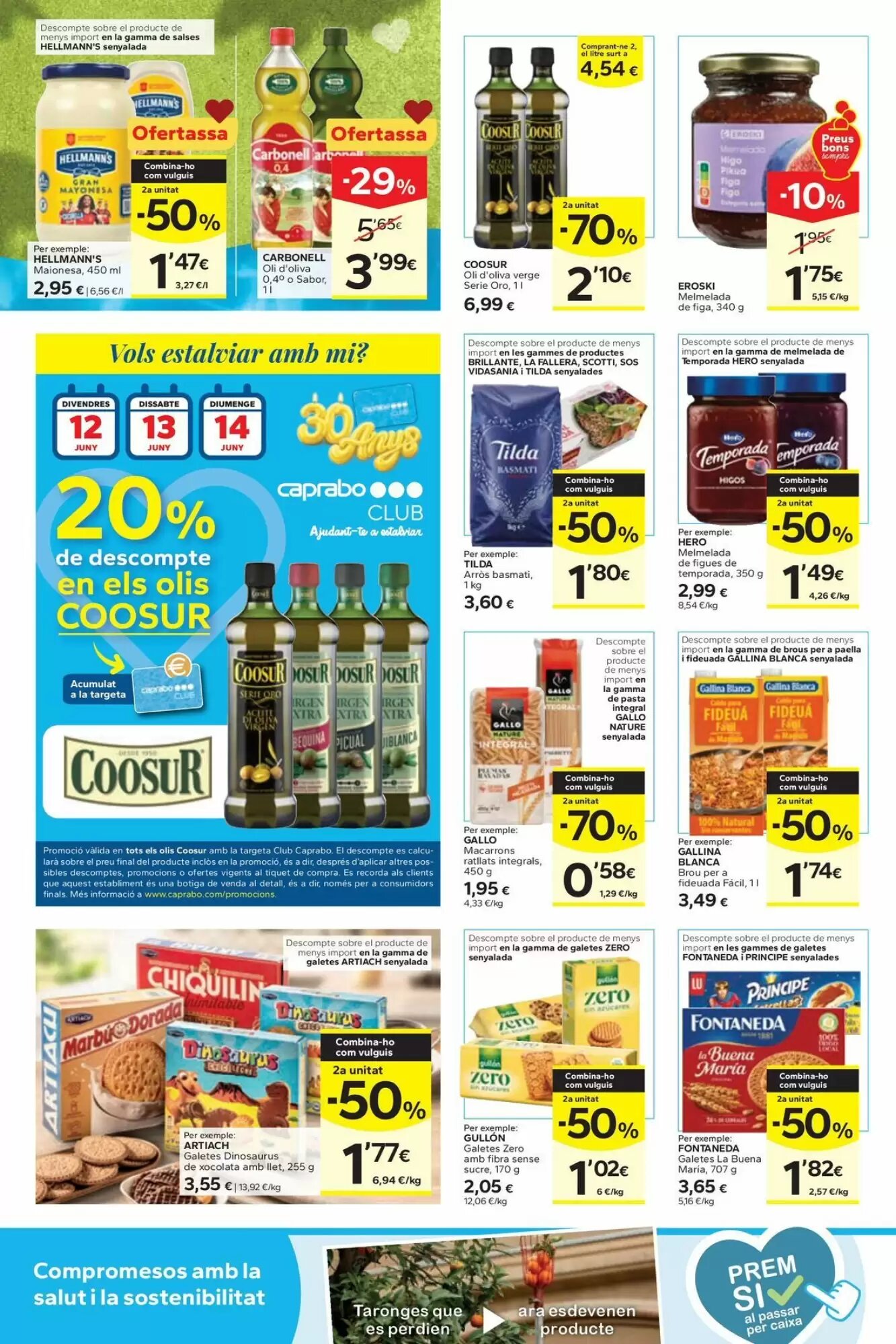 Folleto promocional de Caprabo válido desde el 11/06/2026 - Página 20.