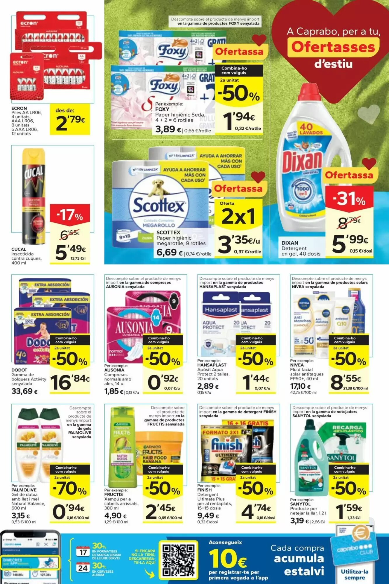 Folleto promocional de Caprabo válido desde el 11/06/2026 - Página 23.