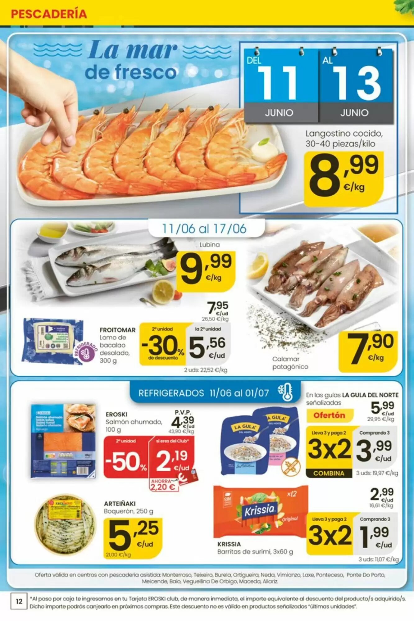 Folleto promocional de Eroski válido desde el 11/06/2026 - Página 12.