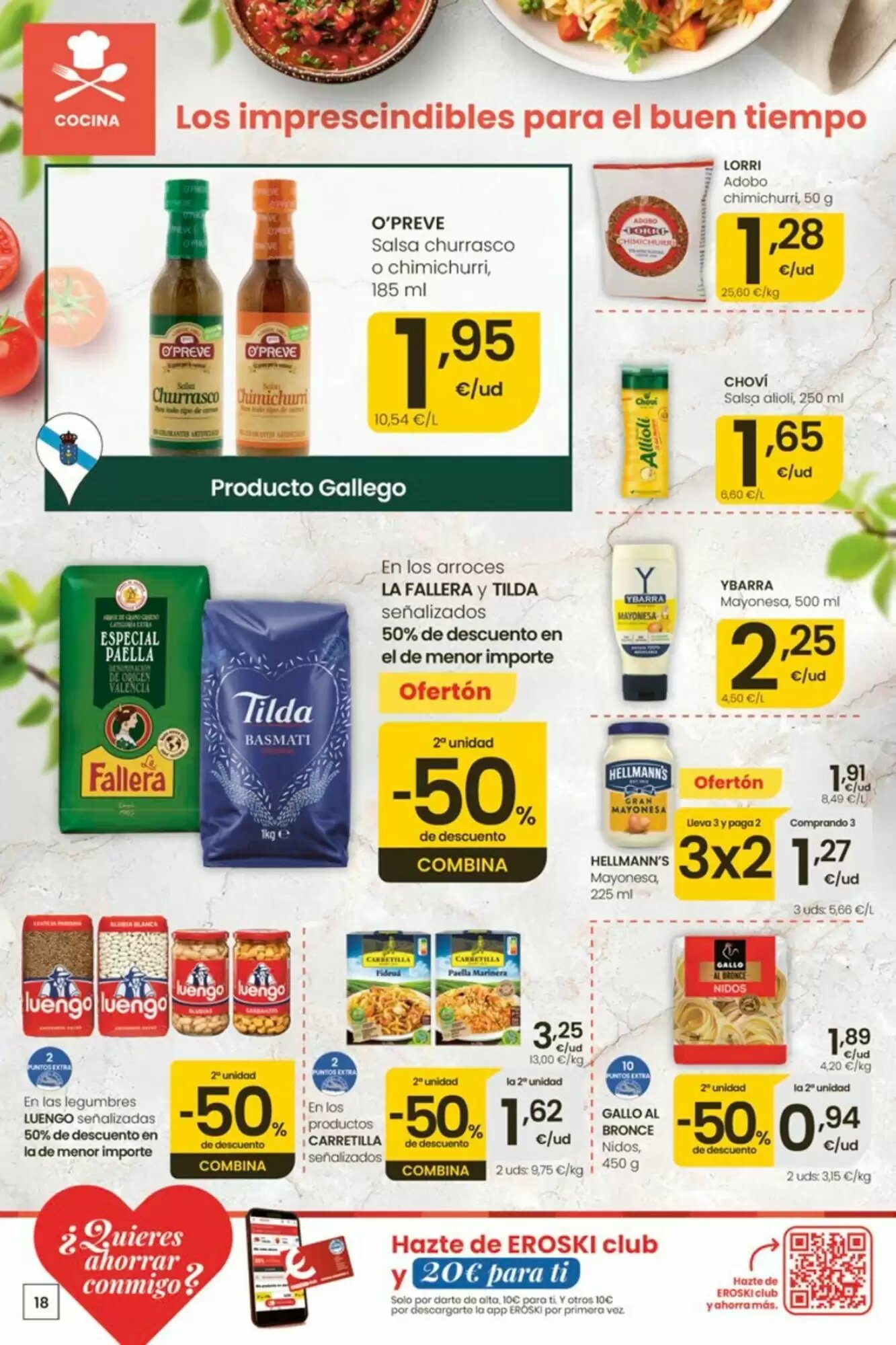 Folleto promocional de Eroski válido desde el 11/06/2026 - Página 18.