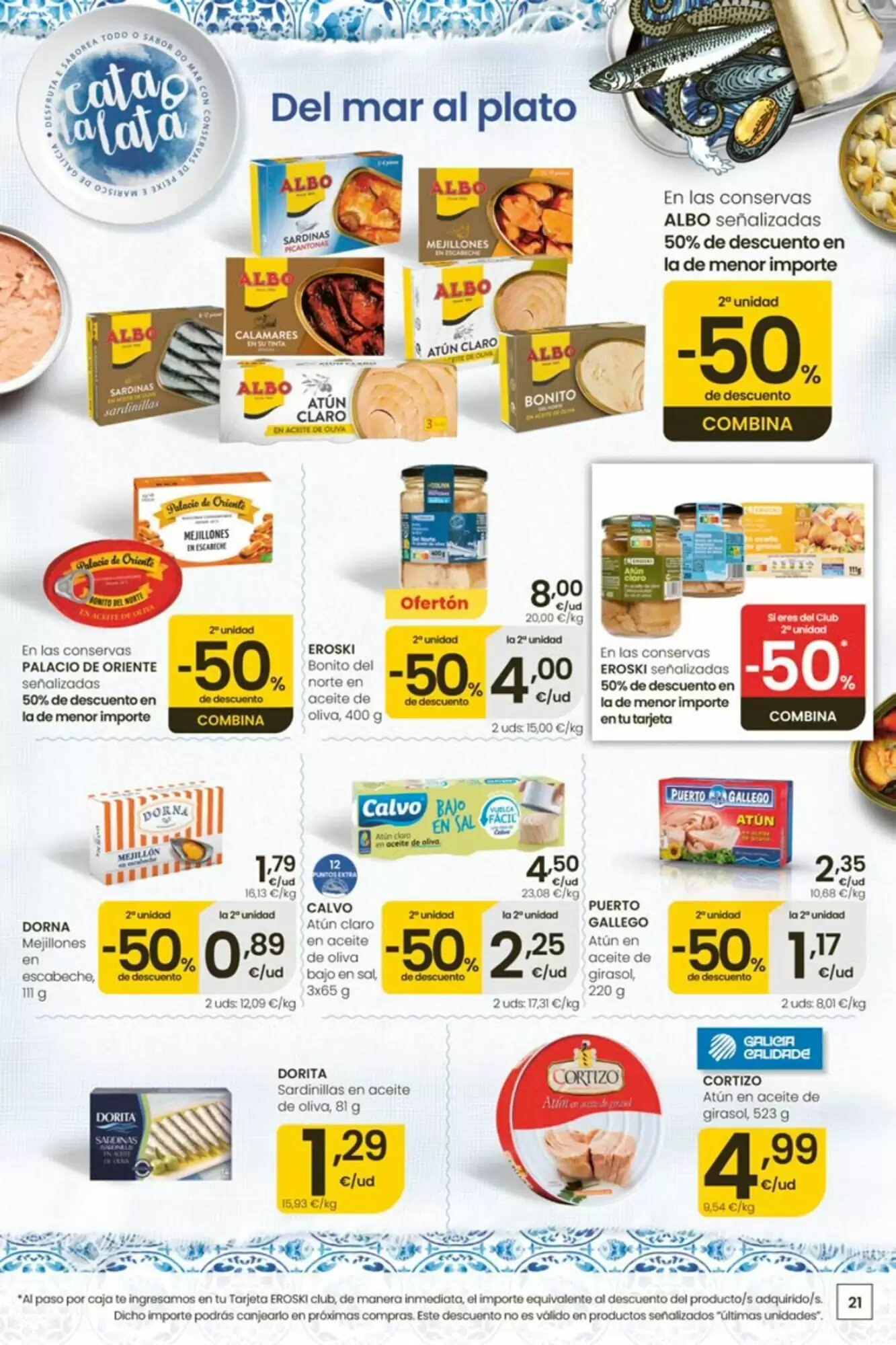 Folleto promocional de Eroski válido desde el 11/06/2026 - Página 21.