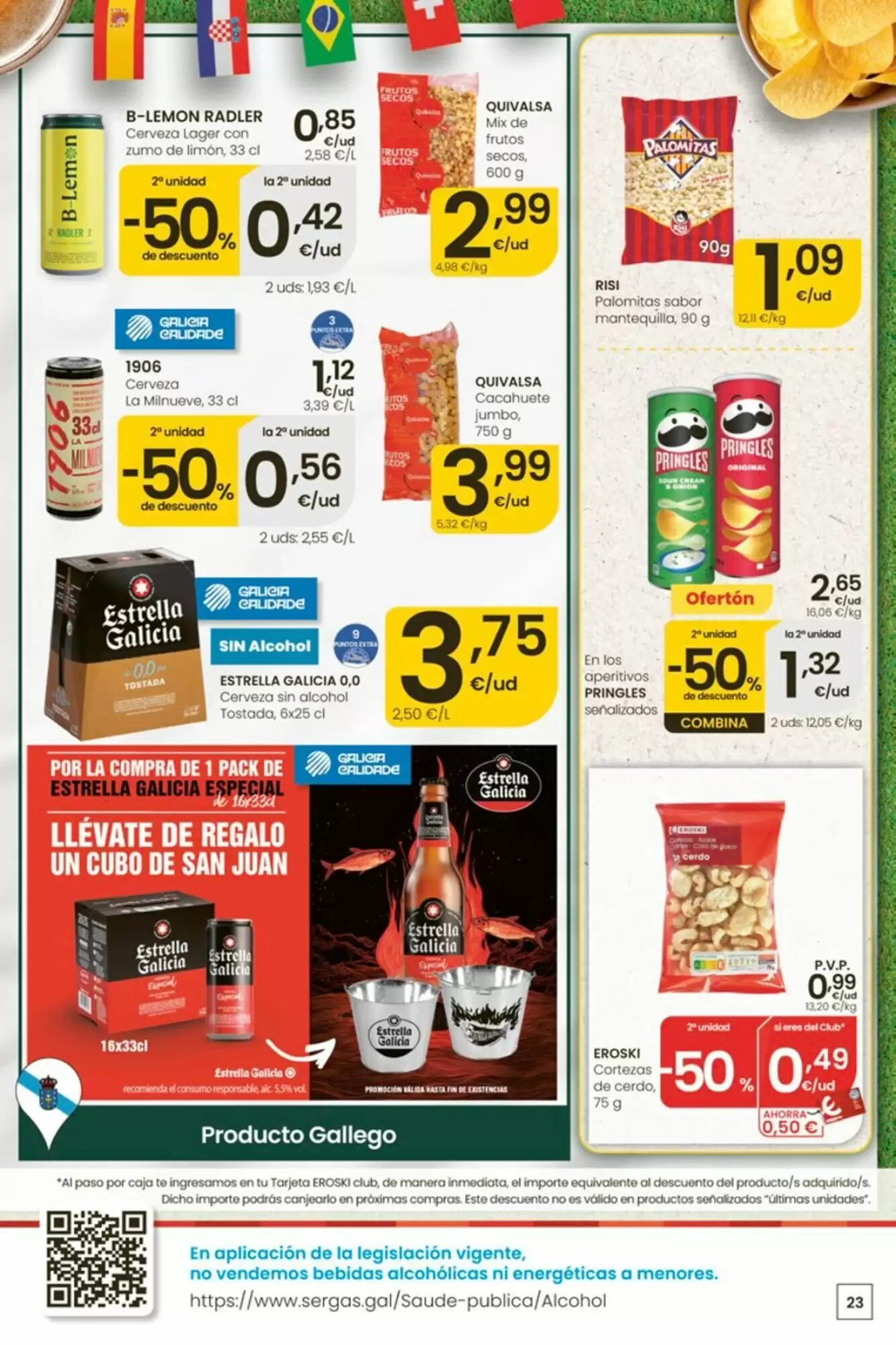 Folleto promocional de Eroski válido desde el 11/06/2026 - Página 23.