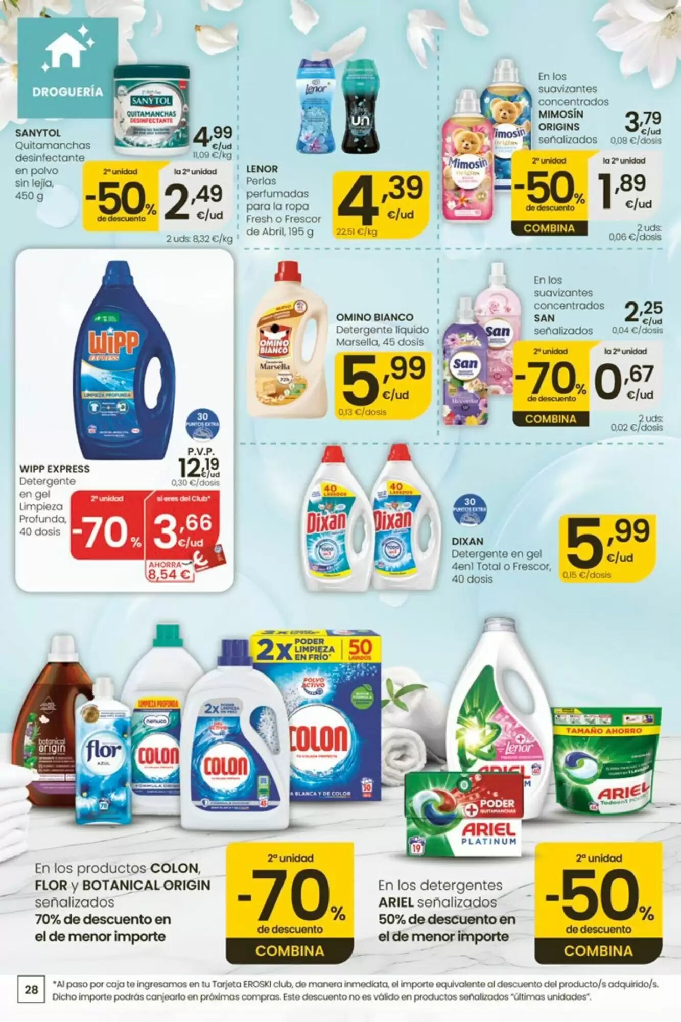 Folleto promocional de Eroski válido desde el 11/06/2026 - Página 28.