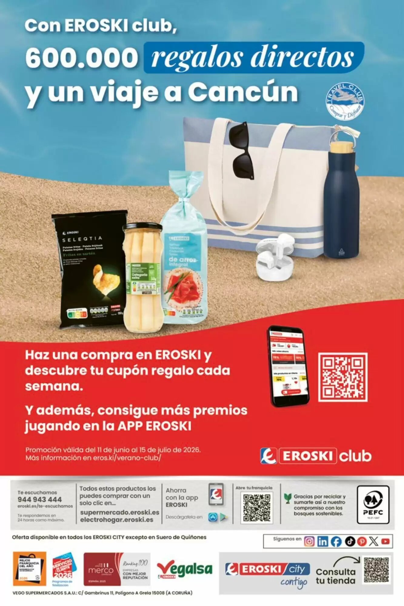 Folleto promocional de Eroski válido desde el 11/06/2026 - Página 32.
