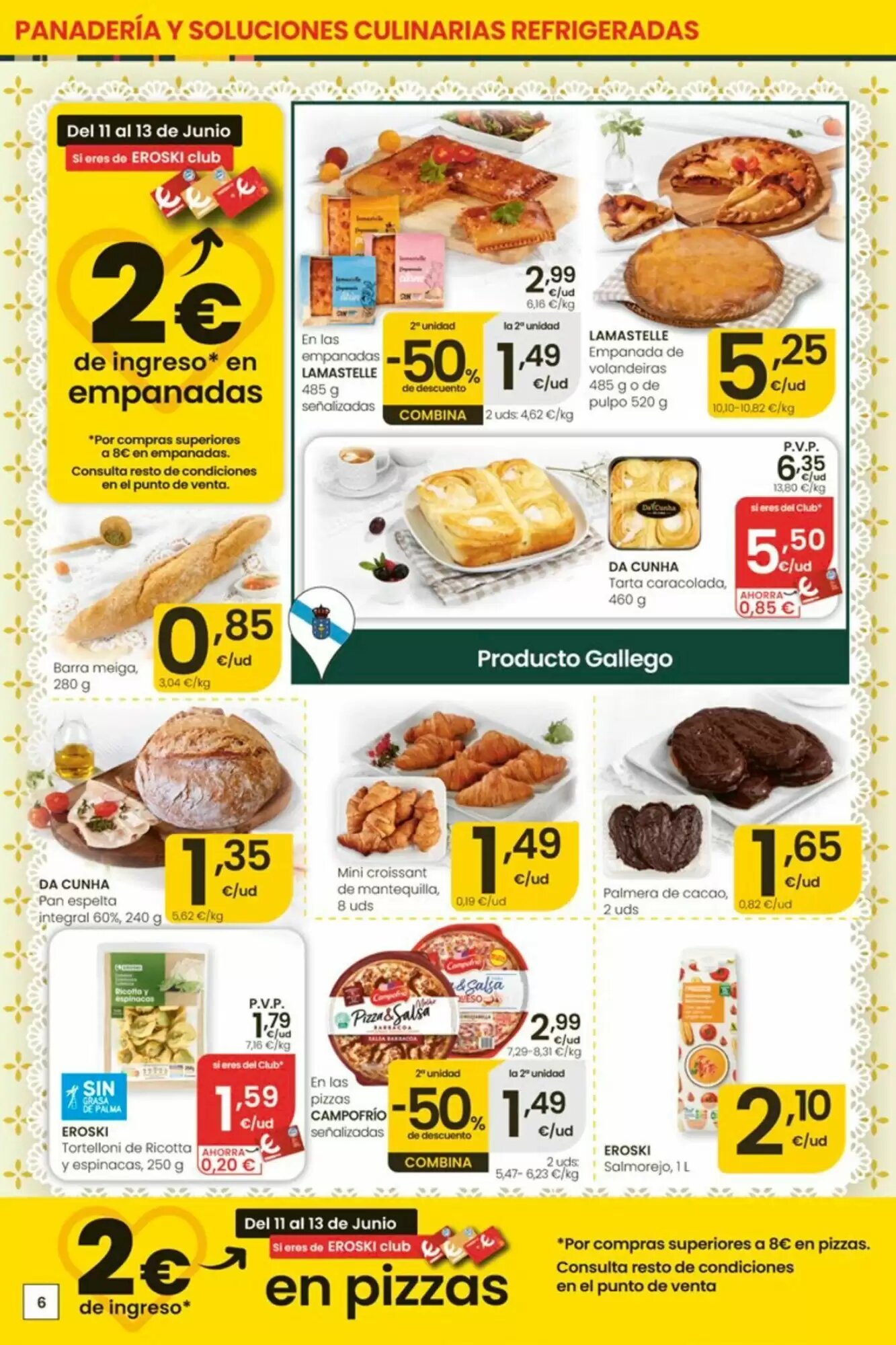 Folleto promocional de Eroski válido desde el 11/06/2026 - Página 6.