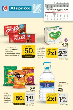 Folleto promocional de Aliprox válido desde el 11/06/2026