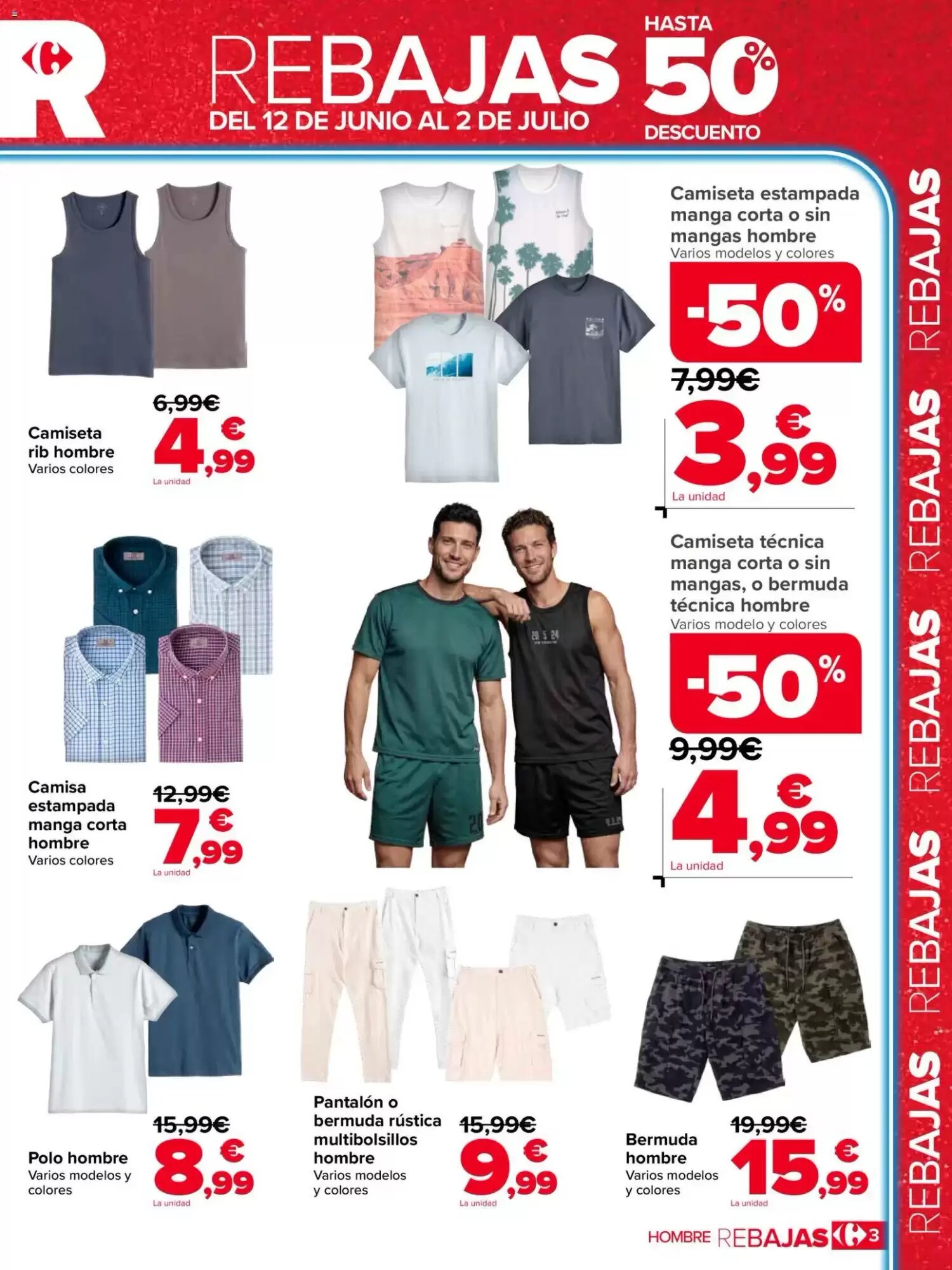 Folleto promocional de Carrefour válido desde el 12/06/2026 - Página 3.