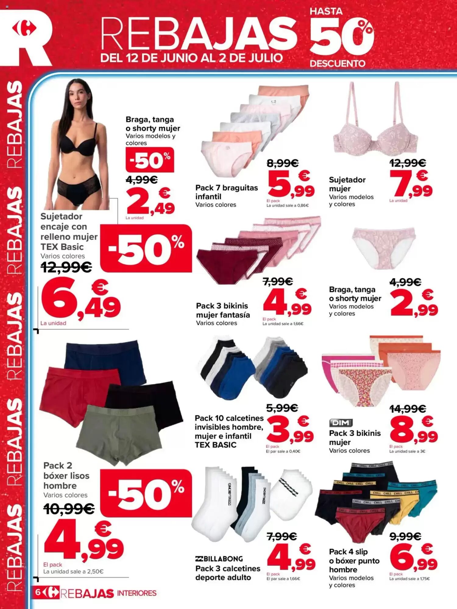 Folleto promocional de Carrefour válido desde el 12/06/2026 - Página 6.