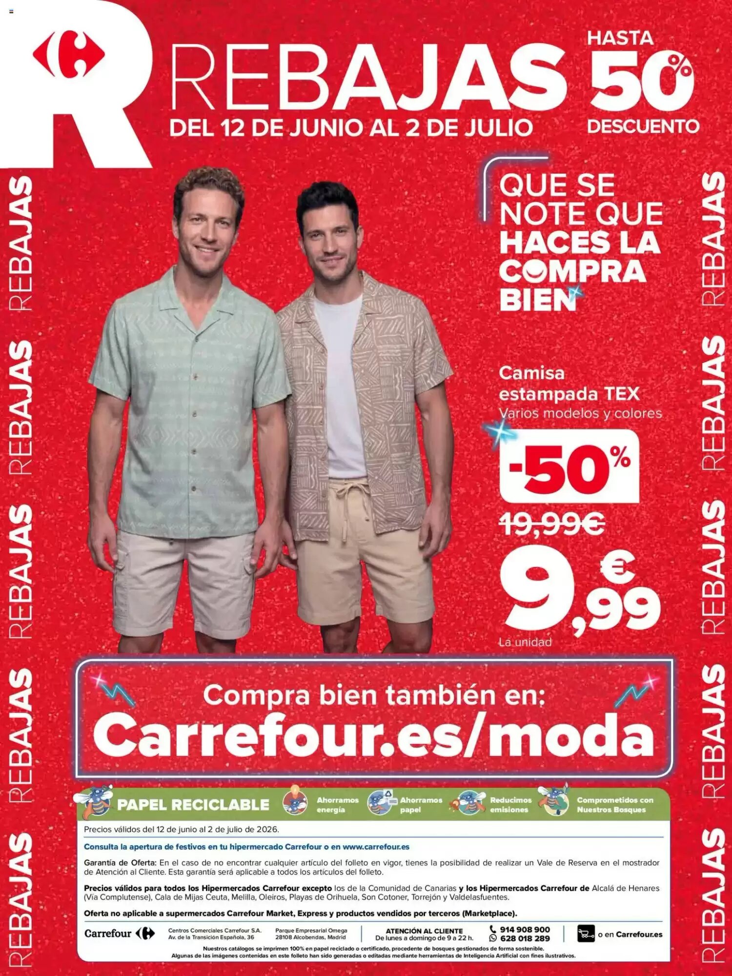 Folleto promocional de Carrefour válido desde el 12/06/2026 - Página 8.