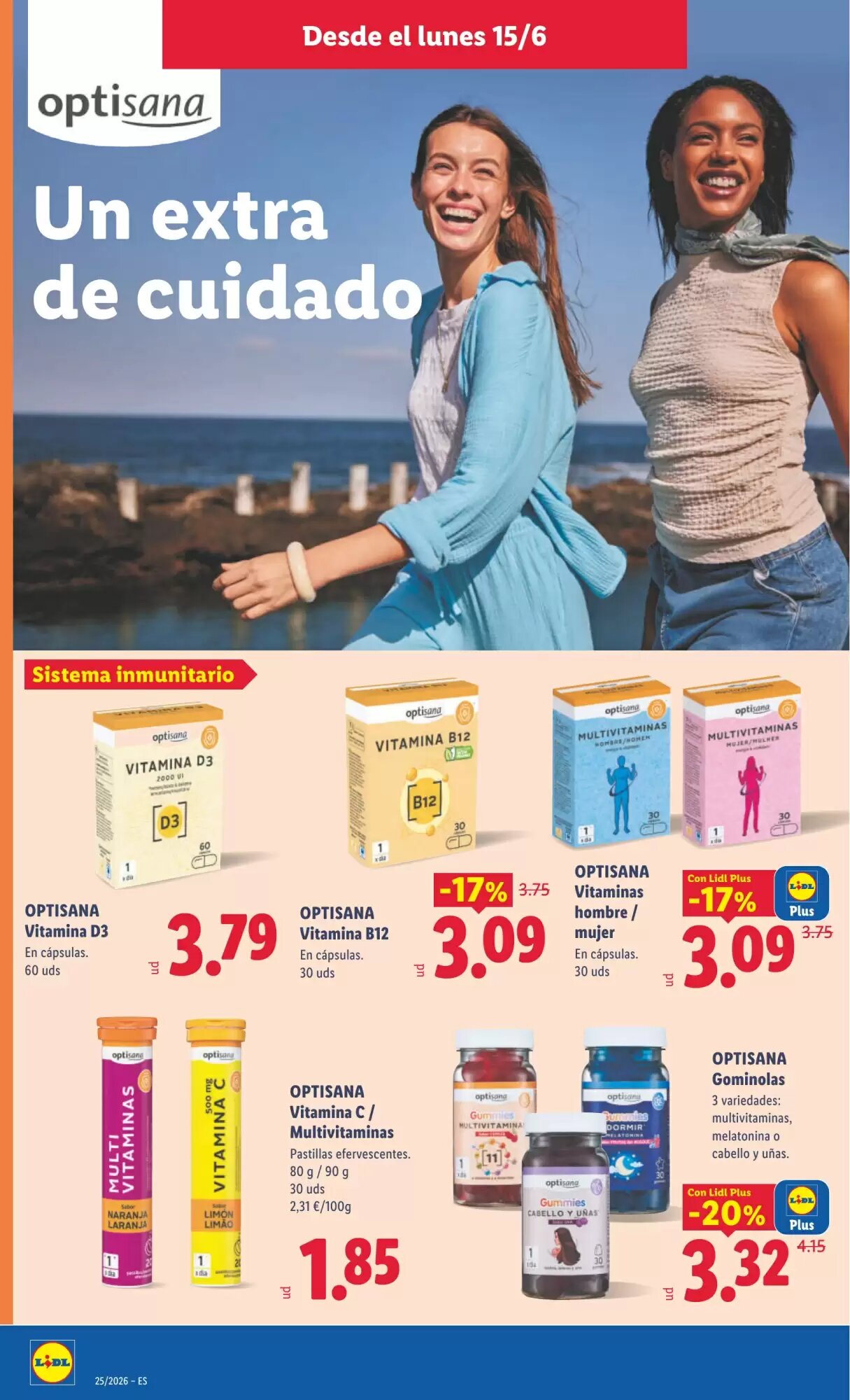 Folleto promocional de Lidl válido desde el 15/06/2026 - Página 16.