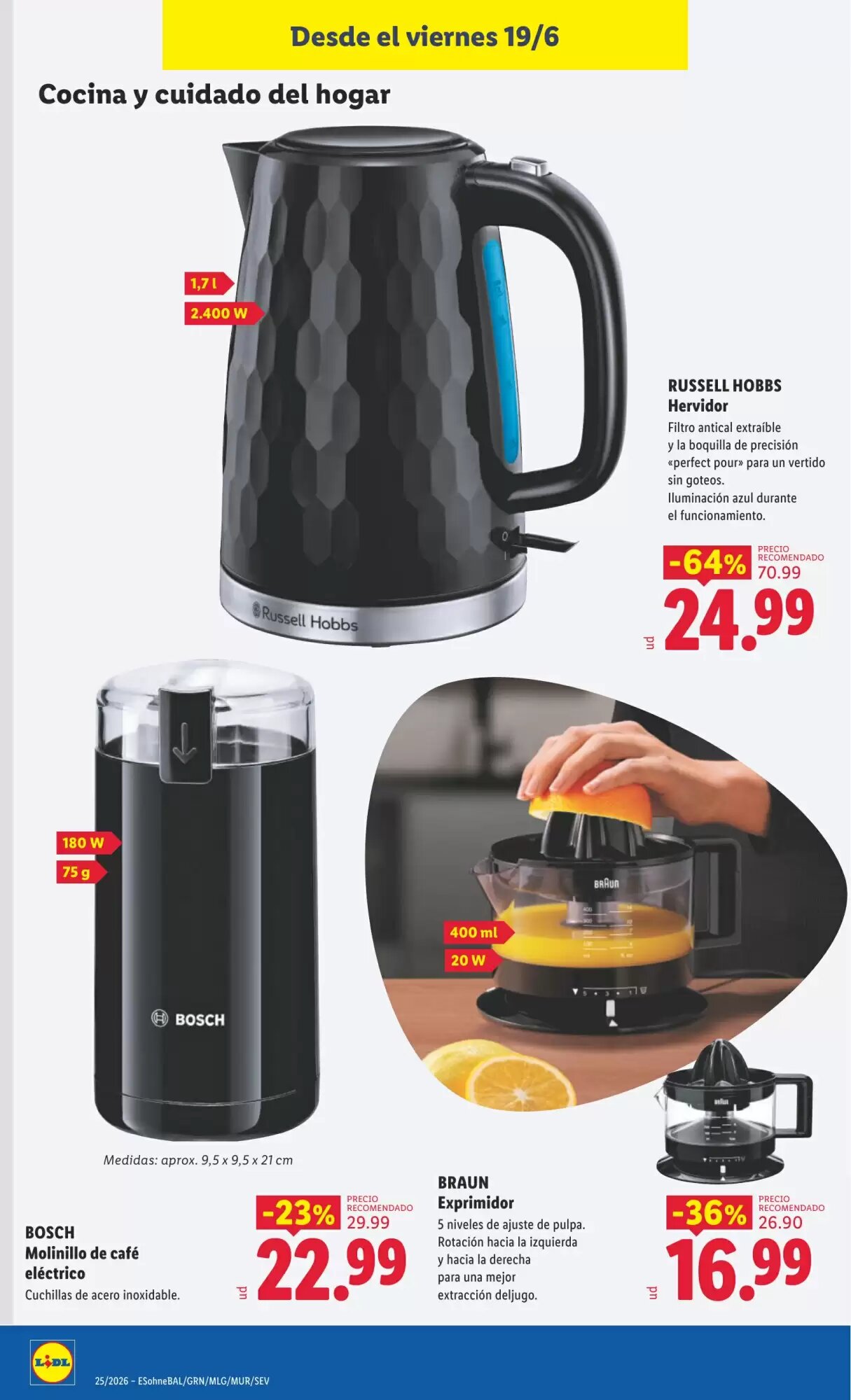 Folleto promocional de Lidl válido desde el 15/06/2026 - Página 22.