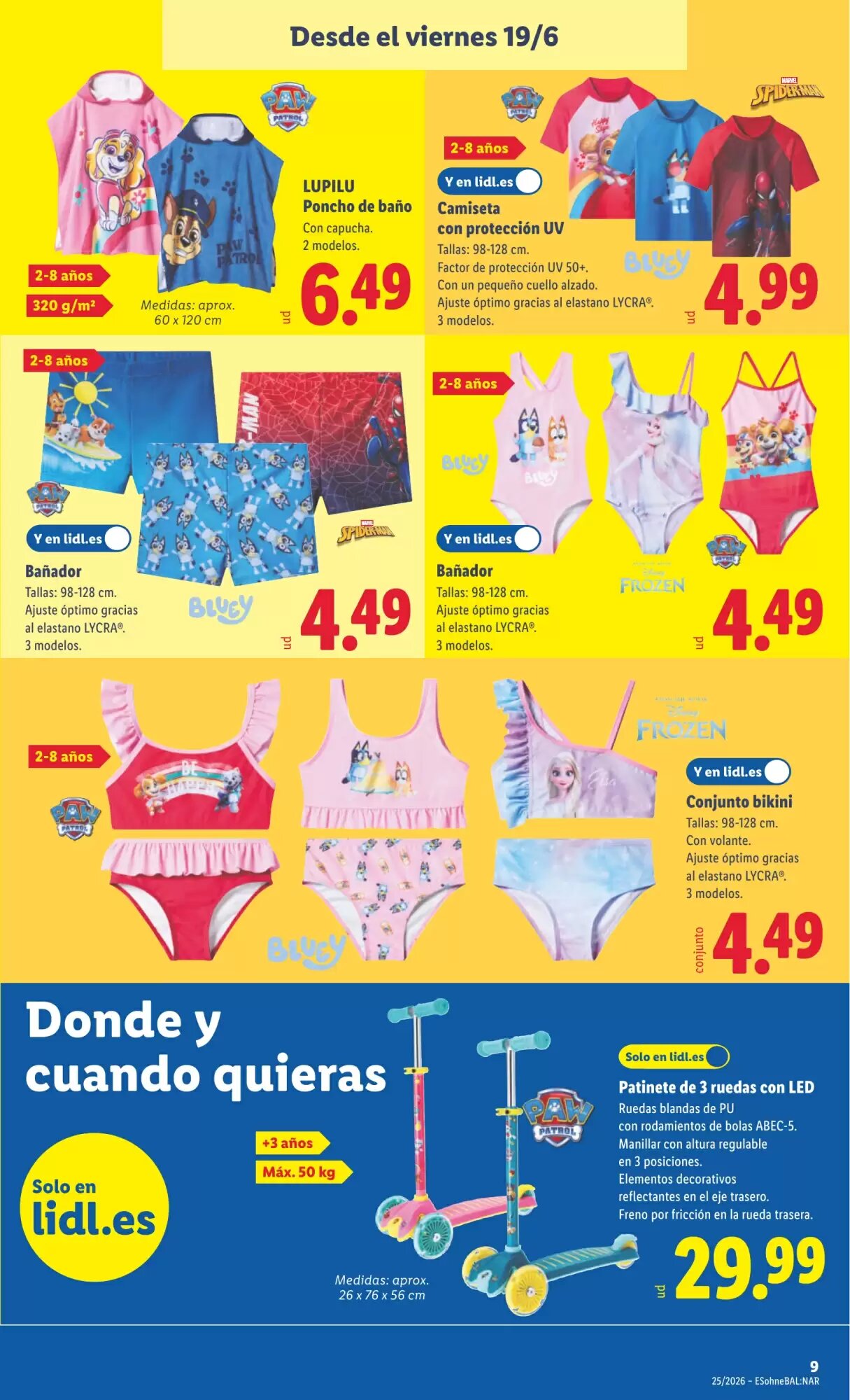 Folleto promocional de Lidl válido desde el 15/06/2026 - Página 25.
