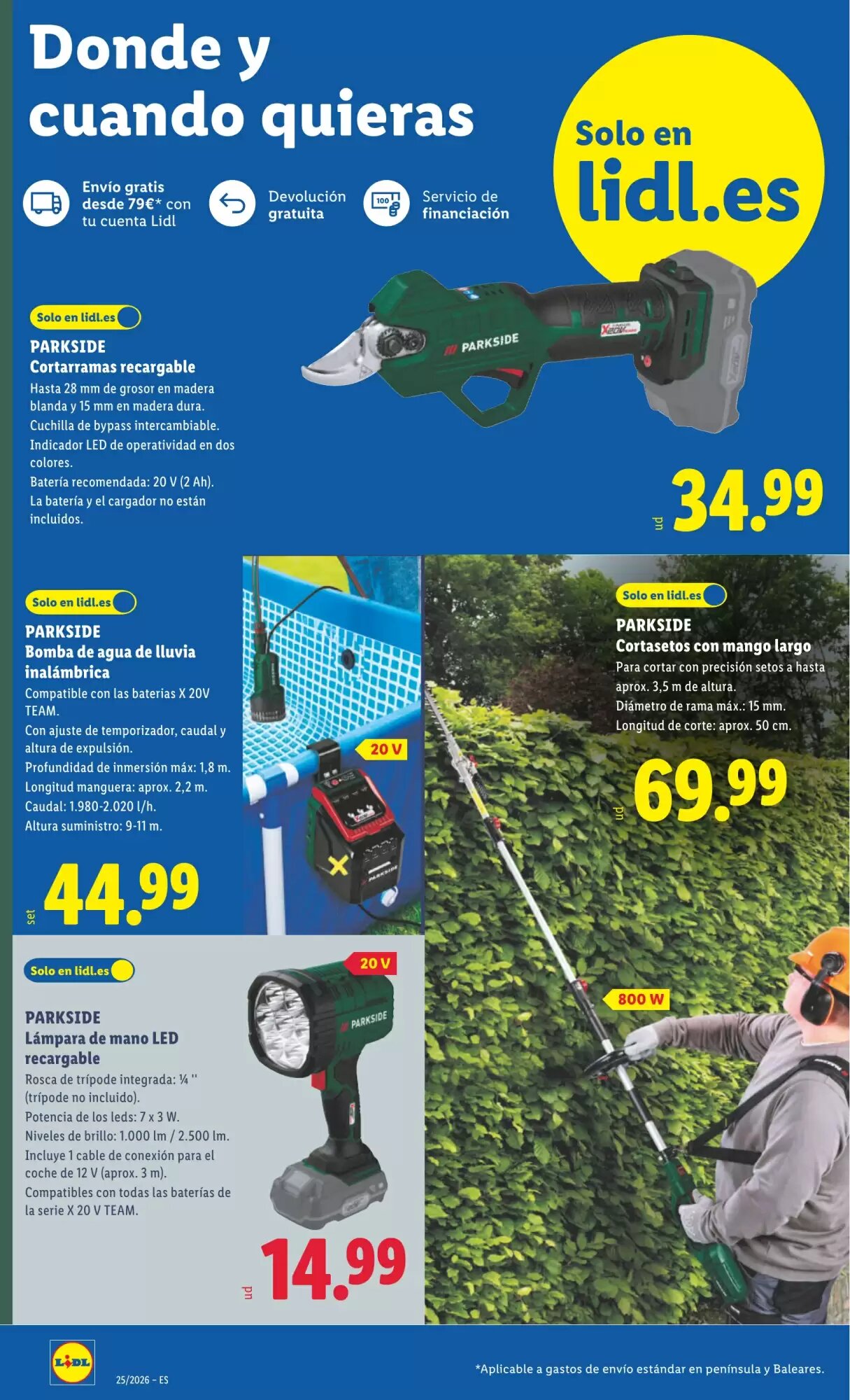 Folleto promocional de Lidl válido desde el 15/06/2026 - Página 4.