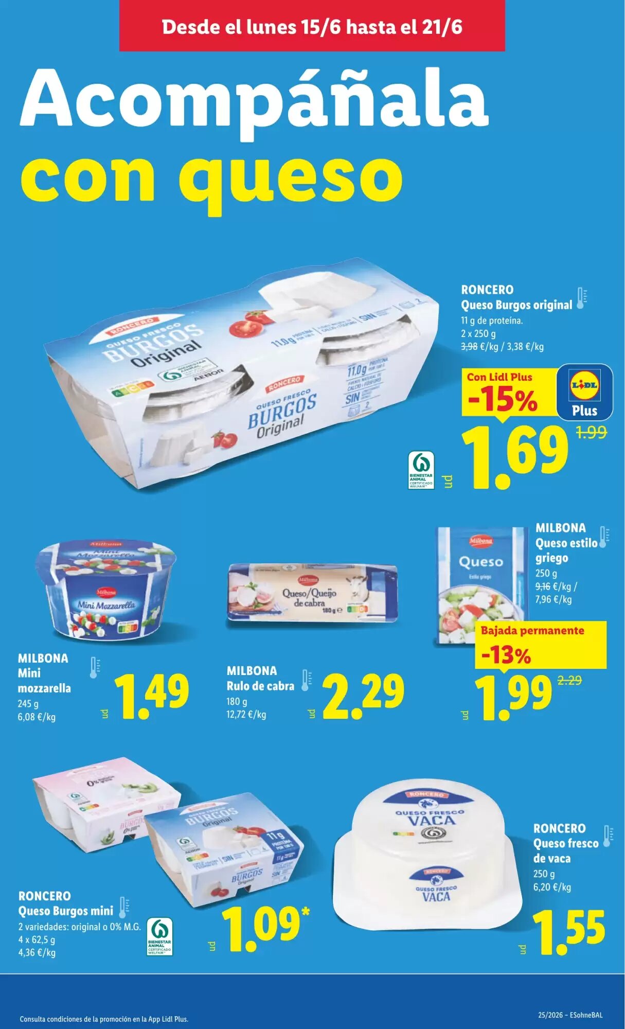 Folleto promocional de Lidl válido desde el 15/06/2026 - Página 15.