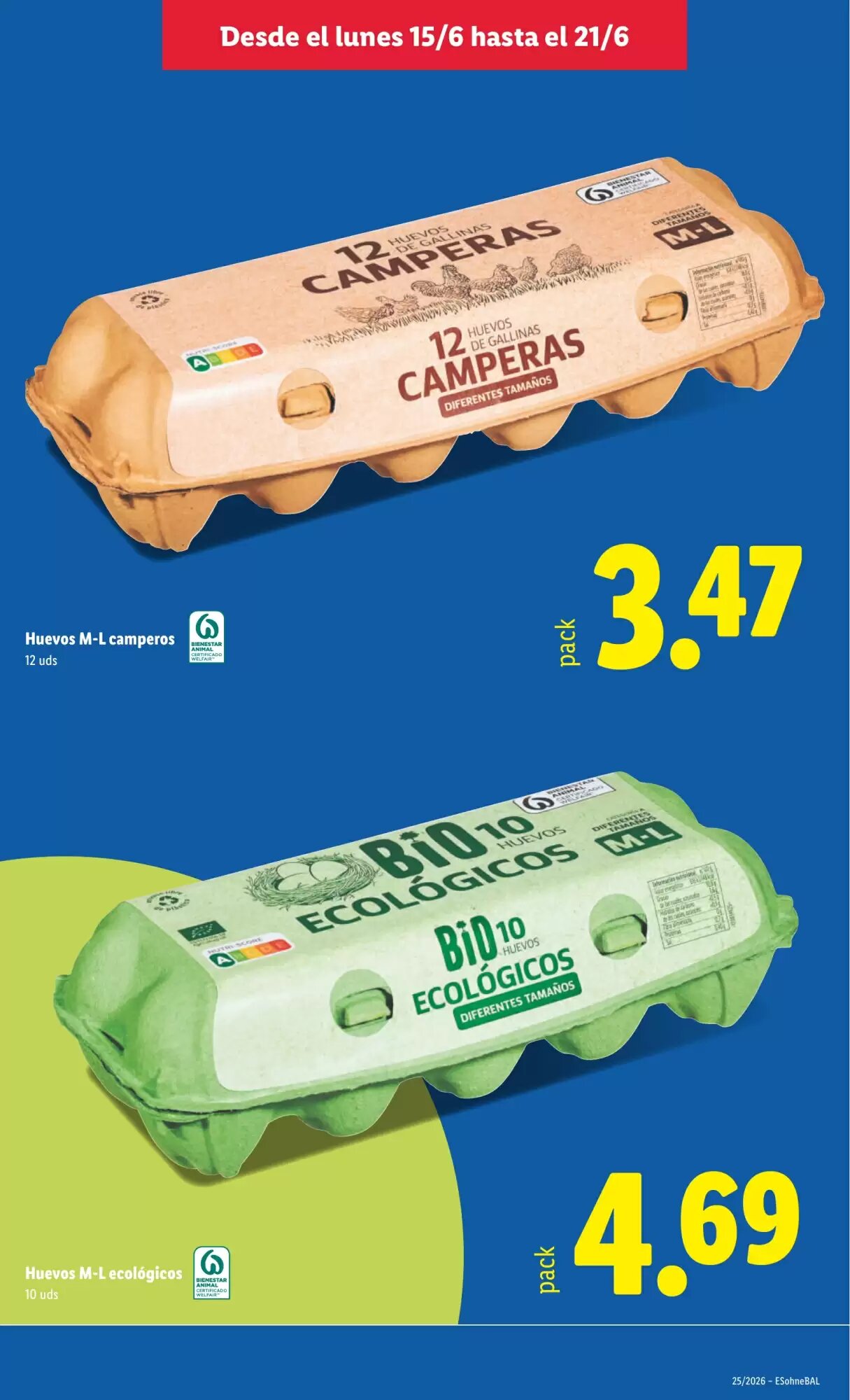 Folleto promocional de Lidl válido desde el 15/06/2026 - Página 19.