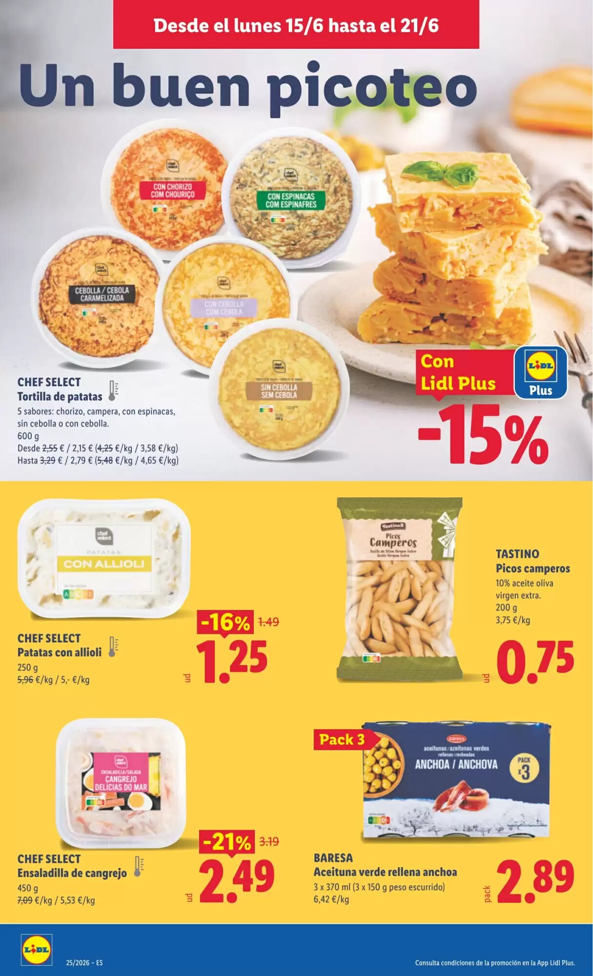 Folleto promocional de Lidl válido desde el 15/06/2026 - Página 20.