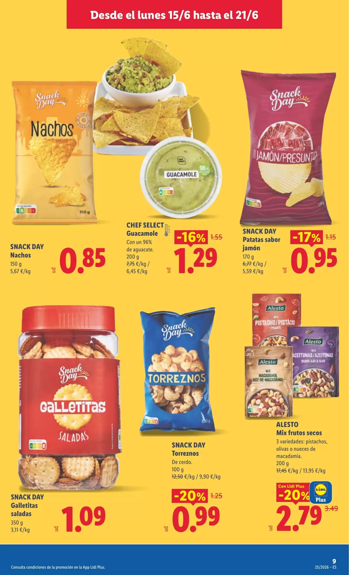 Folleto promocional de Lidl válido desde el 15/06/2026 - Página 21.