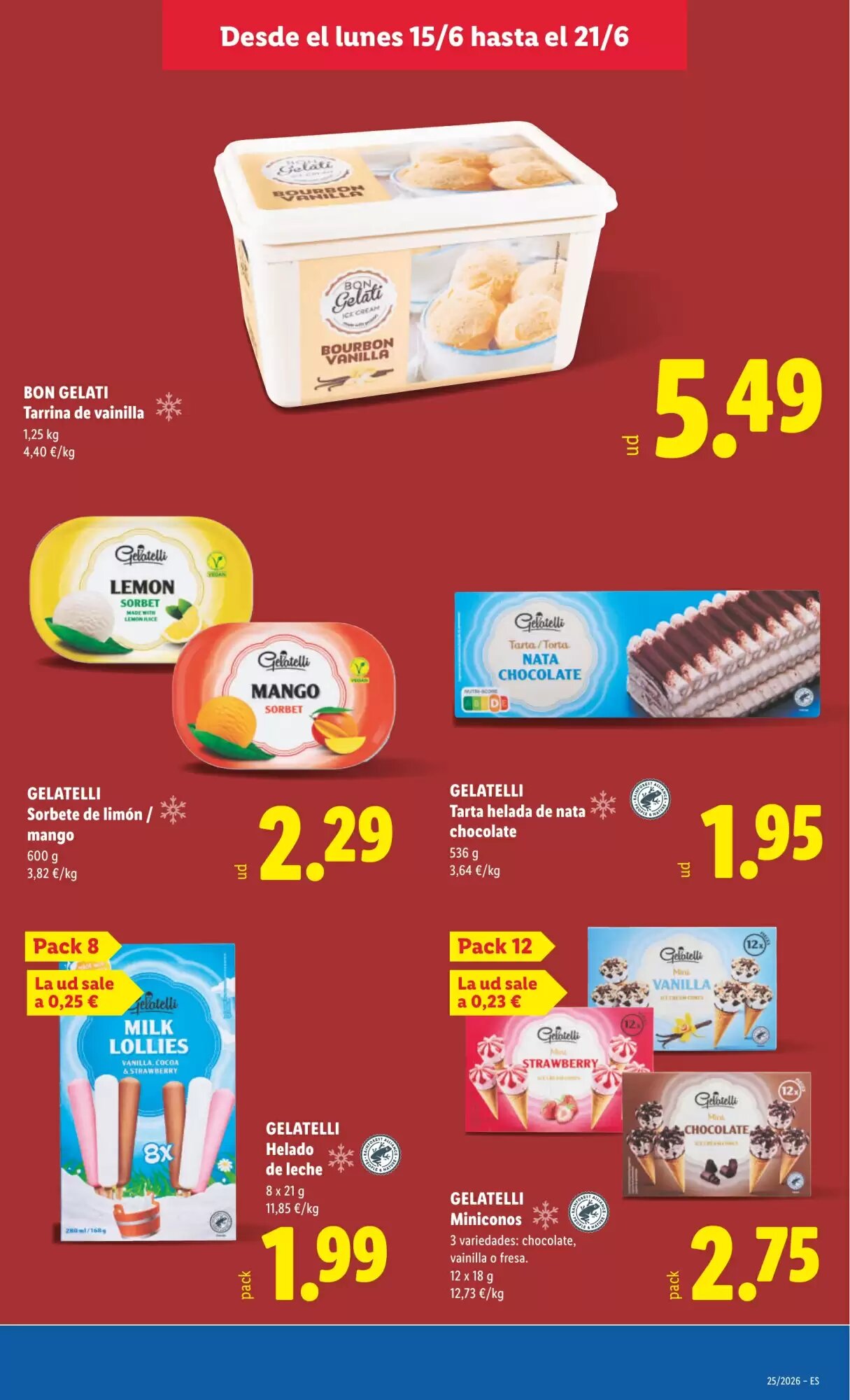 Folleto promocional de Lidl válido desde el 15/06/2026 - Página 23.