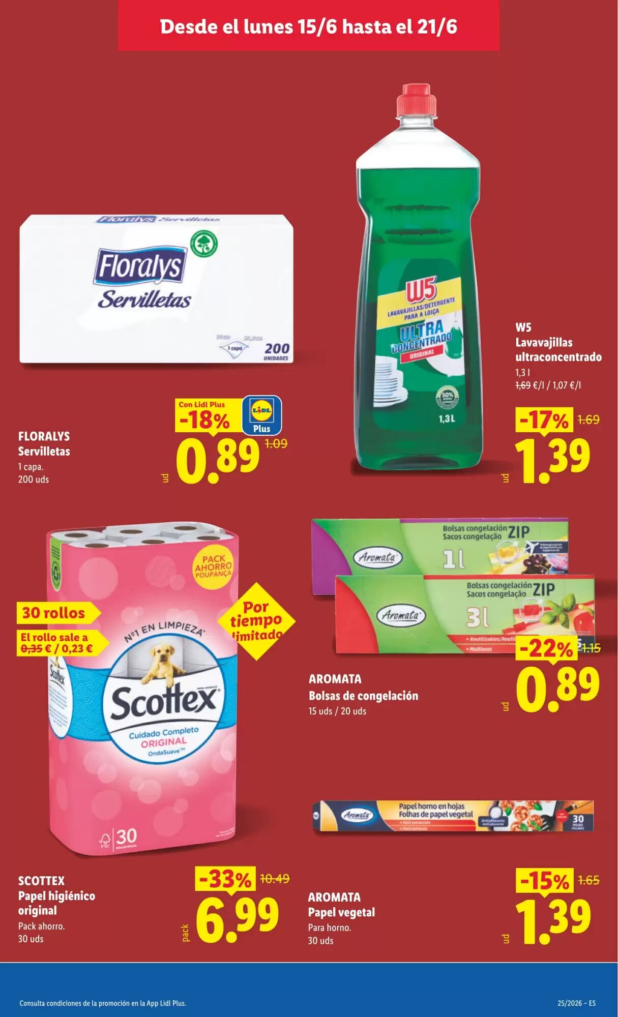 Folleto promocional de Lidl válido desde el 15/06/2026 - Página 27.