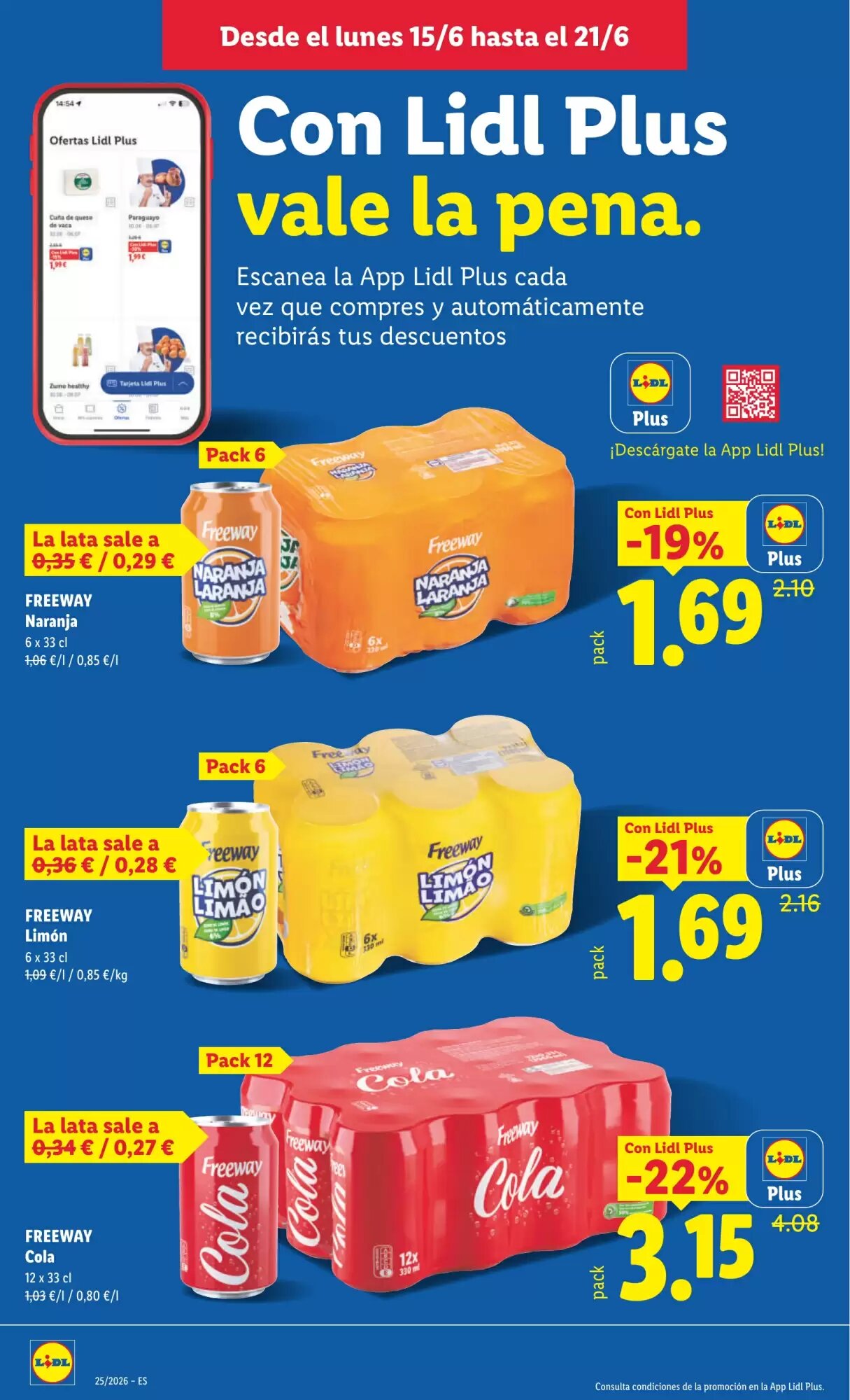 Folleto promocional de Lidl válido desde el 15/06/2026 - Página 32.